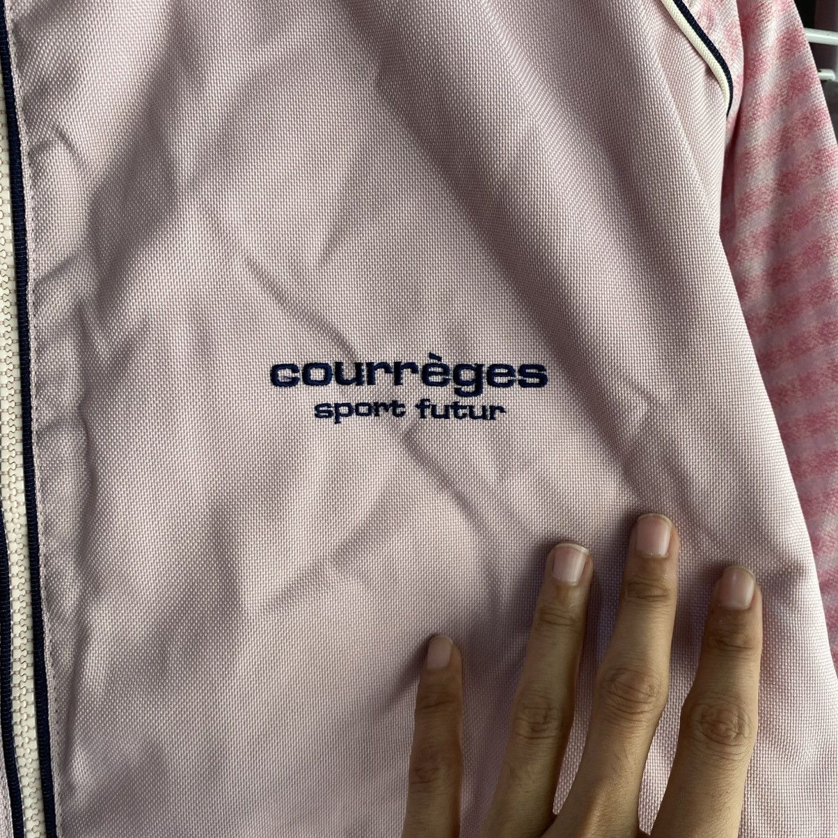 Courreges Vintage Courrèges Sport Future Pink Windbreaker Jacket 90s Size US L / EU 52-54 / 3 - 6 Thumbnail