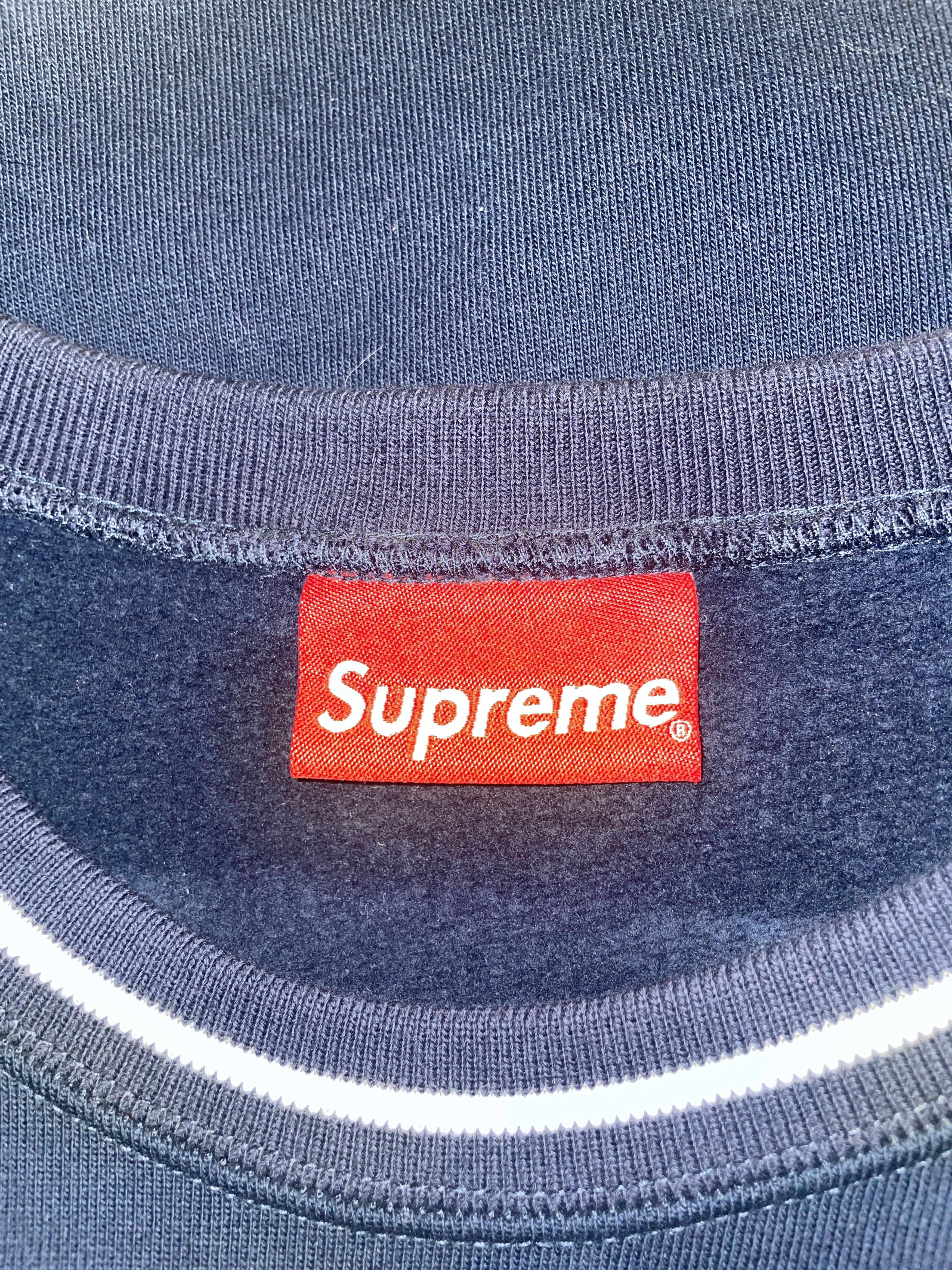 Supreme Supreme Piping Crewneck Size US XL / EU 56 / 4 - 4 Thumbnail