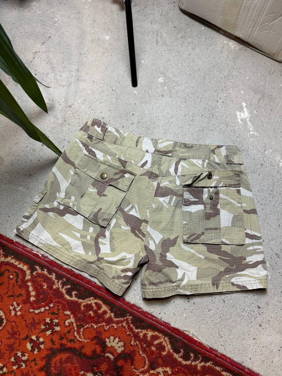 Other Vintage Y2K Dorothy Perkins Camo Military Carty Style shorts Size 32" / US 10 / IT 46 - 3 Thumbnail