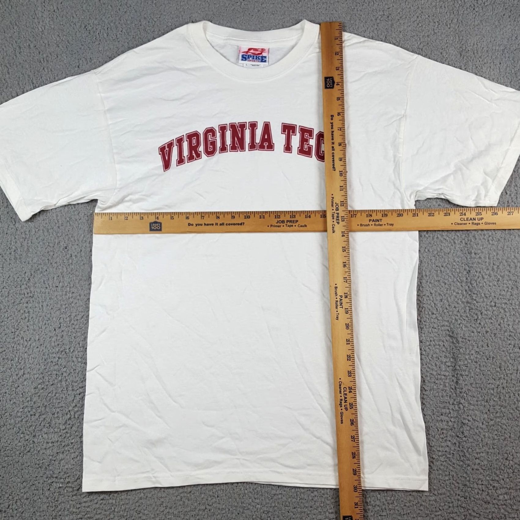 Vintage VINTAGE Virginia Tech Hokies Football Men's Size L College University T Shirt Size US L / EU 52-54 / 3 - 7 Thumbnail