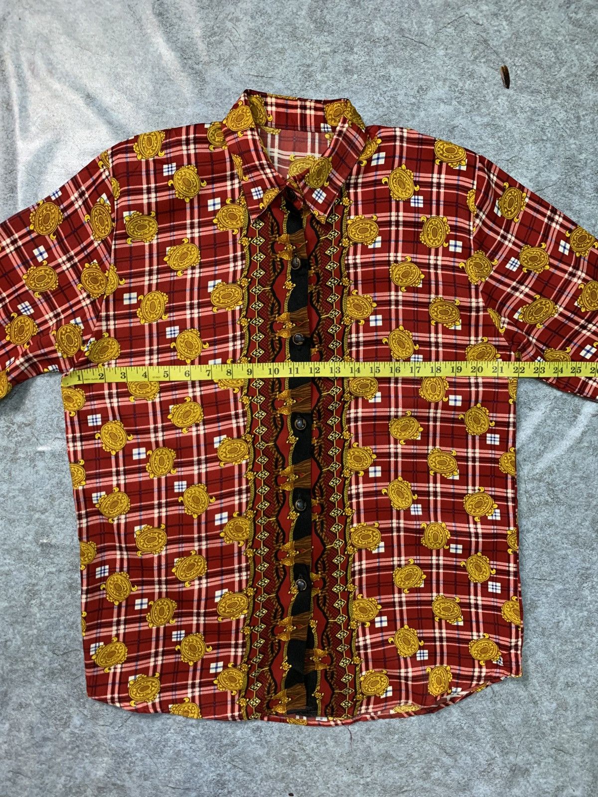 Vintage Rare Design Vintage Long Sleeve Button Down Blouse Size L / US 10 / IT 46 - 4 Thumbnail