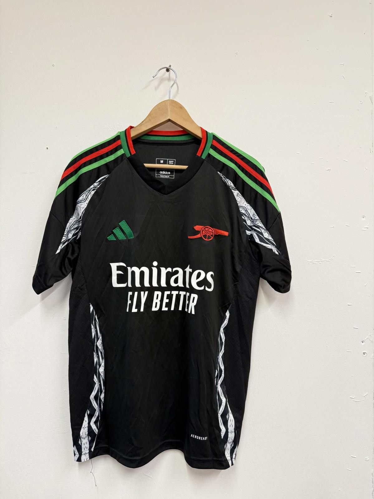 Adidas Adidas Arsenal Football Club Saka #7 Black Football Jersey Size US M / EU 48-50 / 2 - 1 Thumbnail