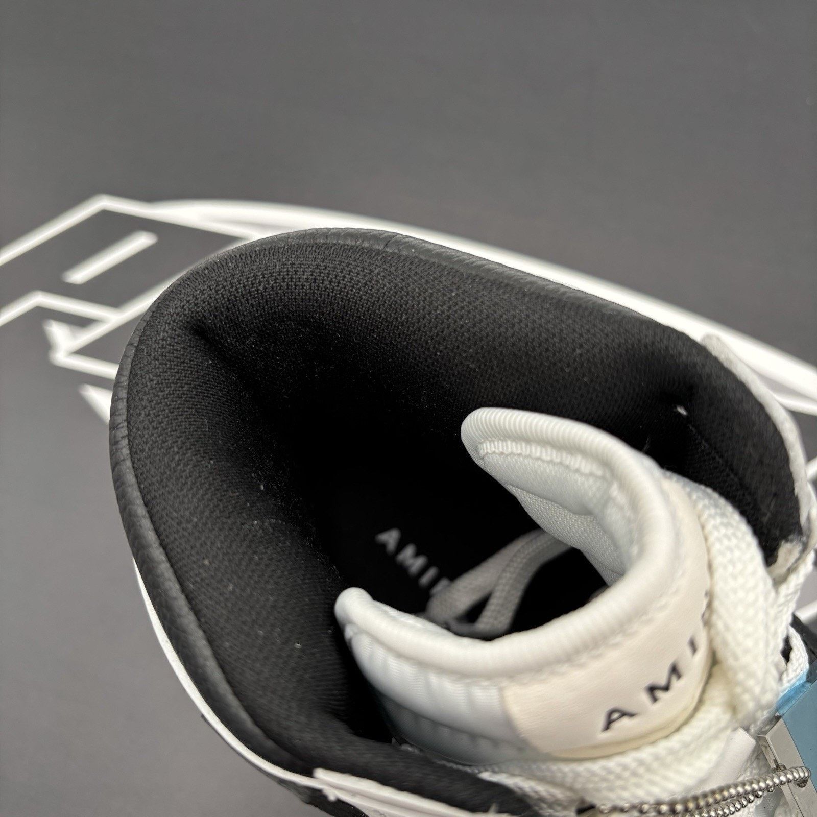 Amiri Amiri Skel High Top Sneakers ' Black, White ' | NEW! Size US 9 / EU 42 - 8 Thumbnail