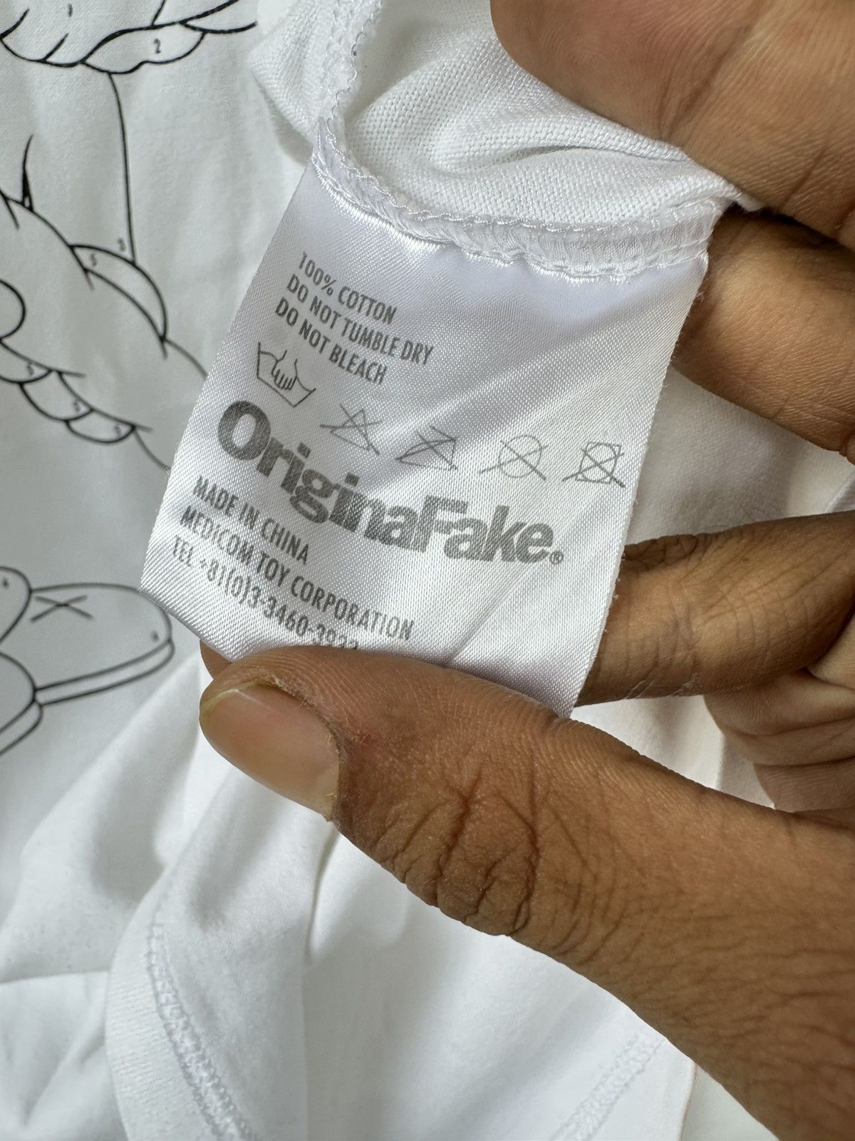 Original Fake Original Fake x Kaws Tee Size US S / EU 44-46 / 1 - 4 Thumbnail