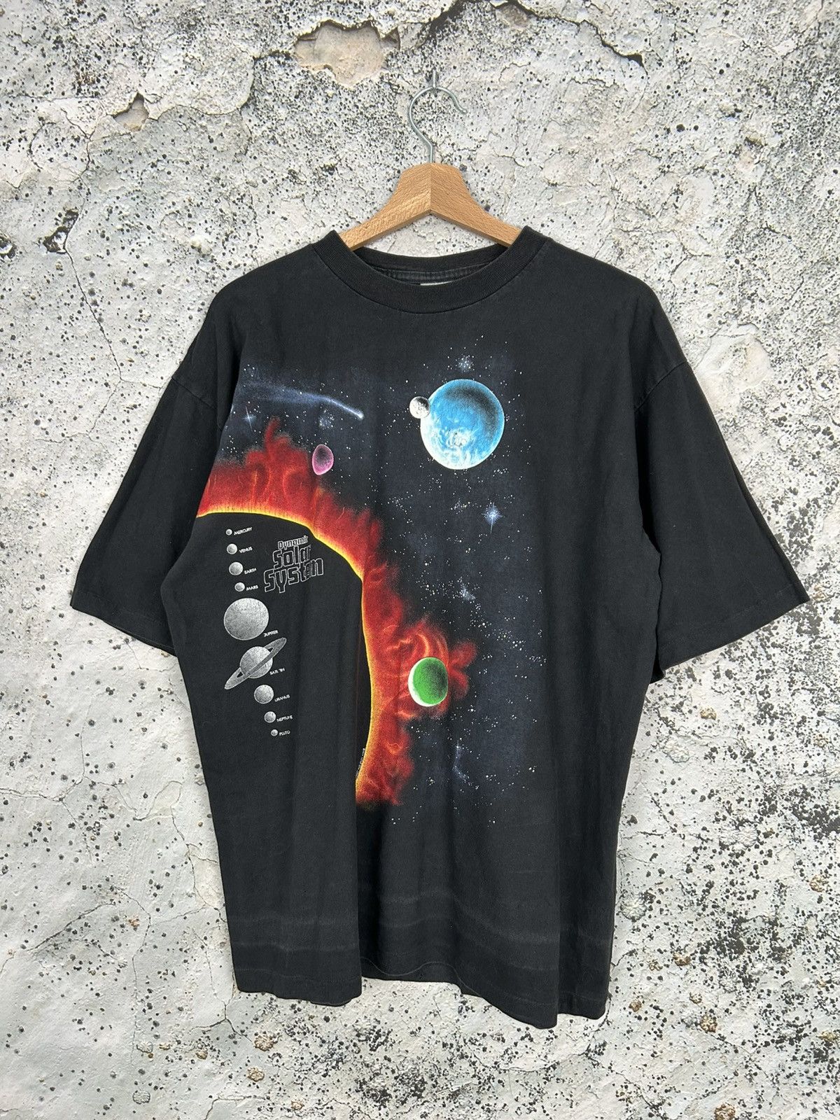 Vintage Solar System 90s Single Stitch Archive Graphic Tee