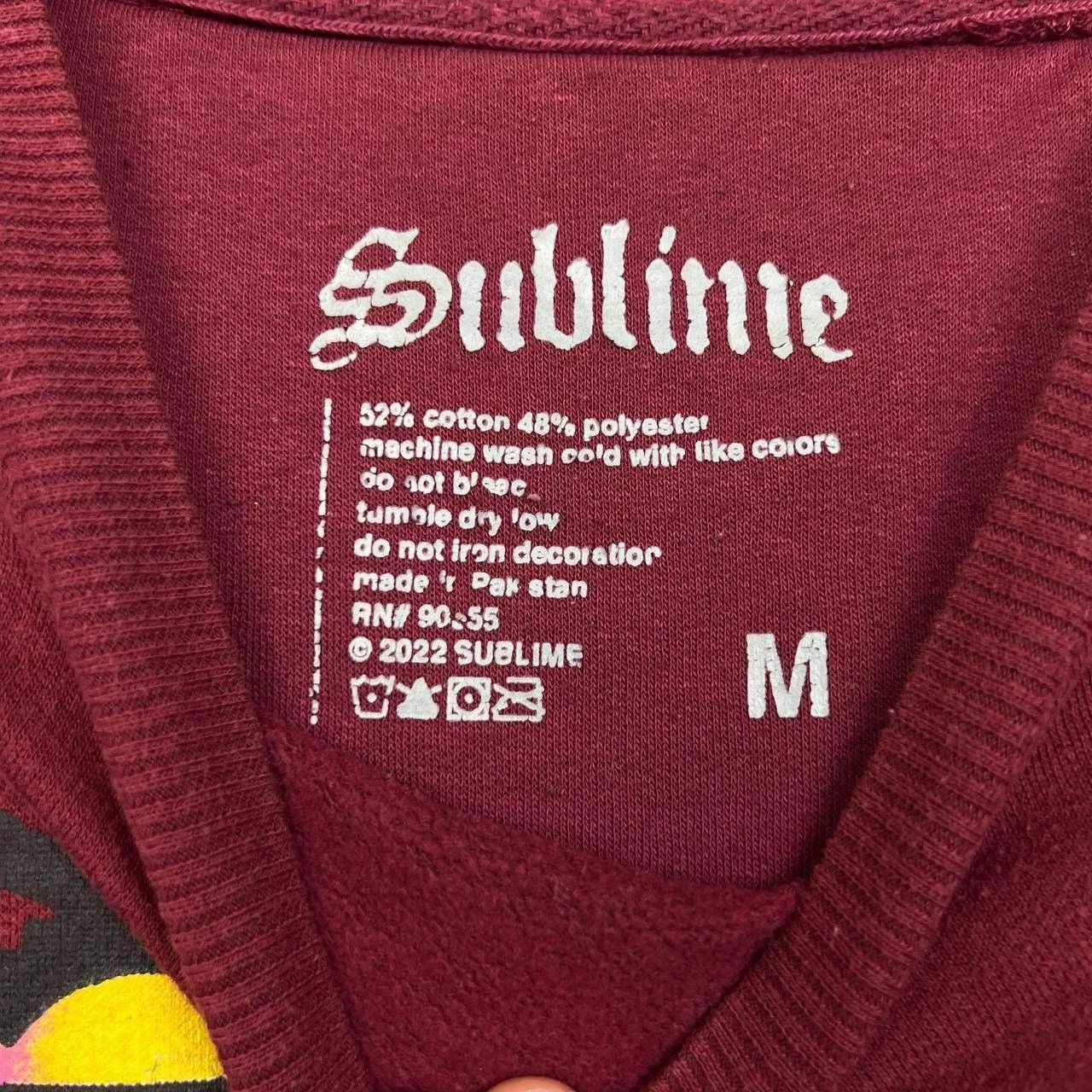 Sublime Sublime To Freedom Sweatshirt Women Red Pullover Crew Neck M Size M / US 6-8 / IT 42-44 - 4 Thumbnail