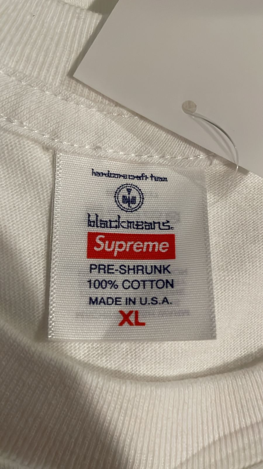 Blackmeans × Supreme Supreme Blackmeans L/S Tee Size US XL / EU 56 / 4 - 7 Thumbnail
