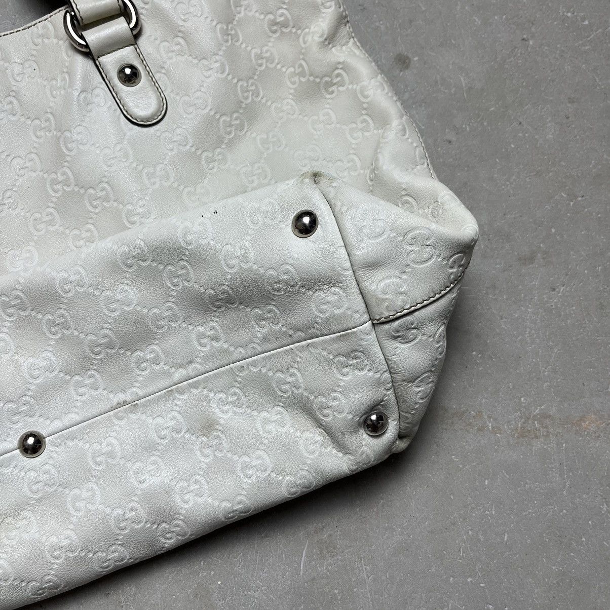 Gucci Gucci Canvas Guccissima Big Leather Bag Size ONE SIZE - 8 Thumbnail