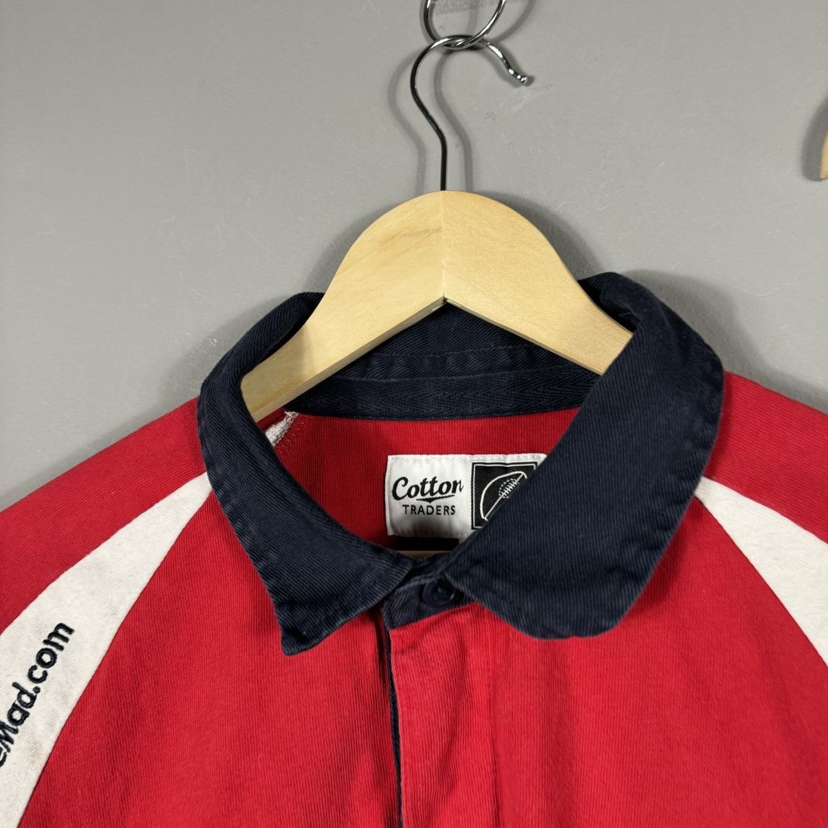 Cotton Traders × Vintage Cotton Traders Worcester Warriors Rugby Jersey Size US XL / EU 56 / 4 - 3 Thumbnail