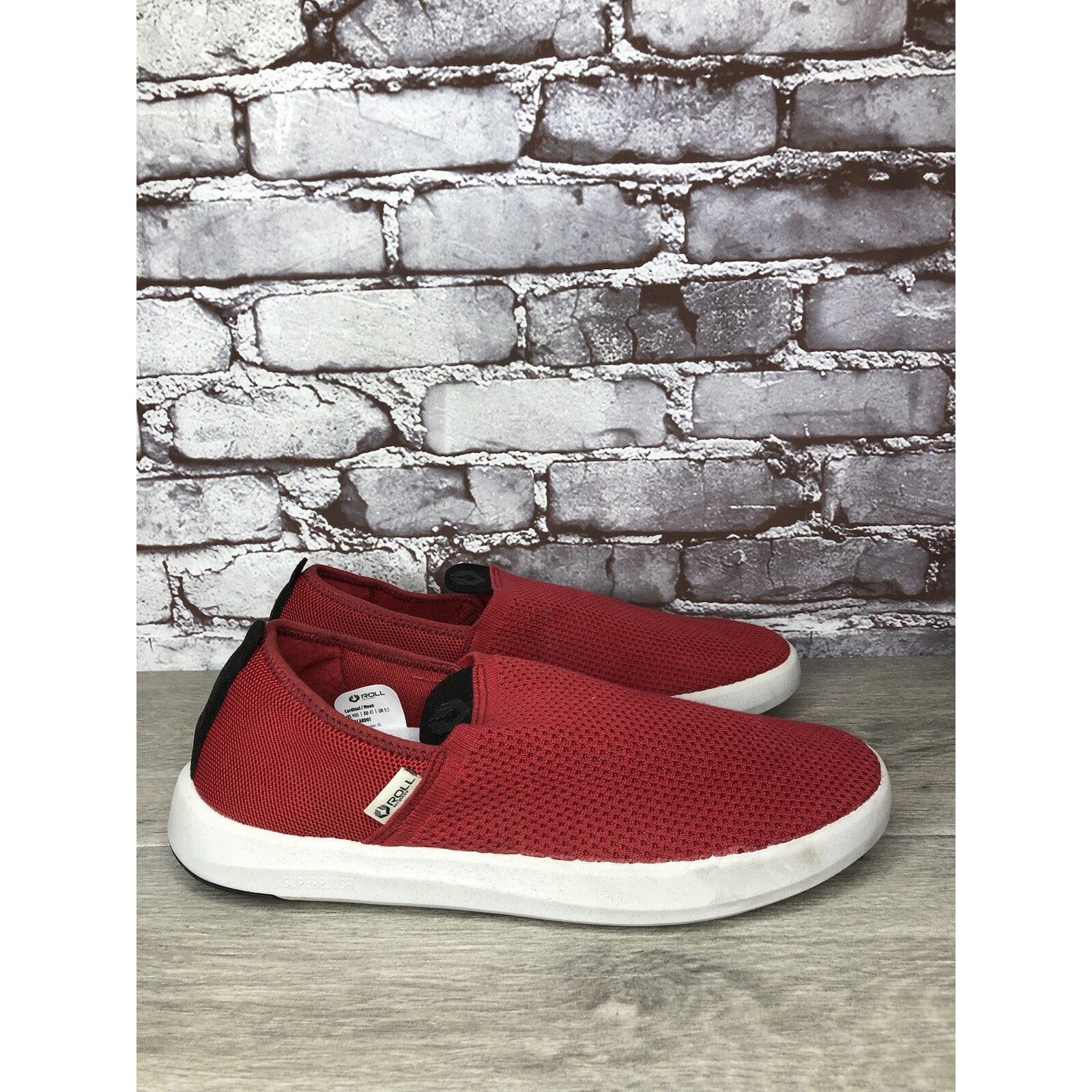 Other Roll Recovery Red Mesh Slip On Casual Comfort Loafer Shoes M Size US 10 / EU 43 - 4 Thumbnail