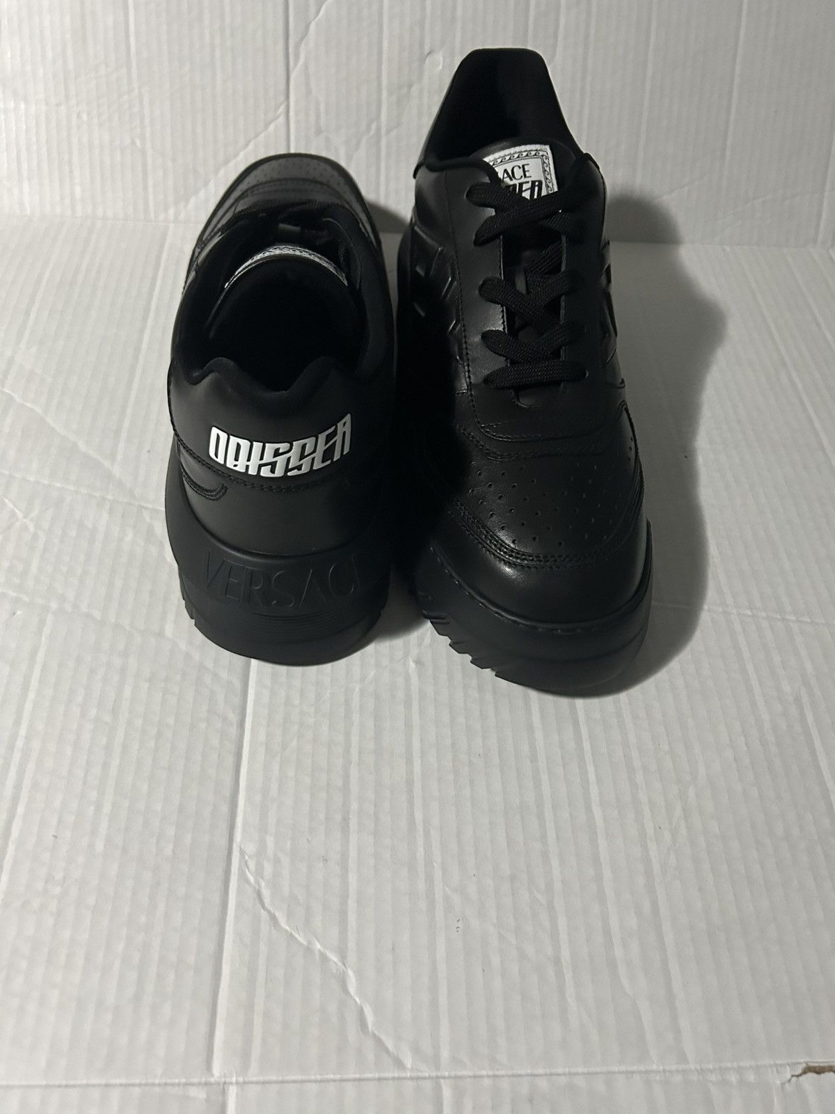 Versace Versace Greca Odissea Black Sneakers Men’s 14 US / 47 EU New Size US 14 / EU 47 - 5 Thumbnail