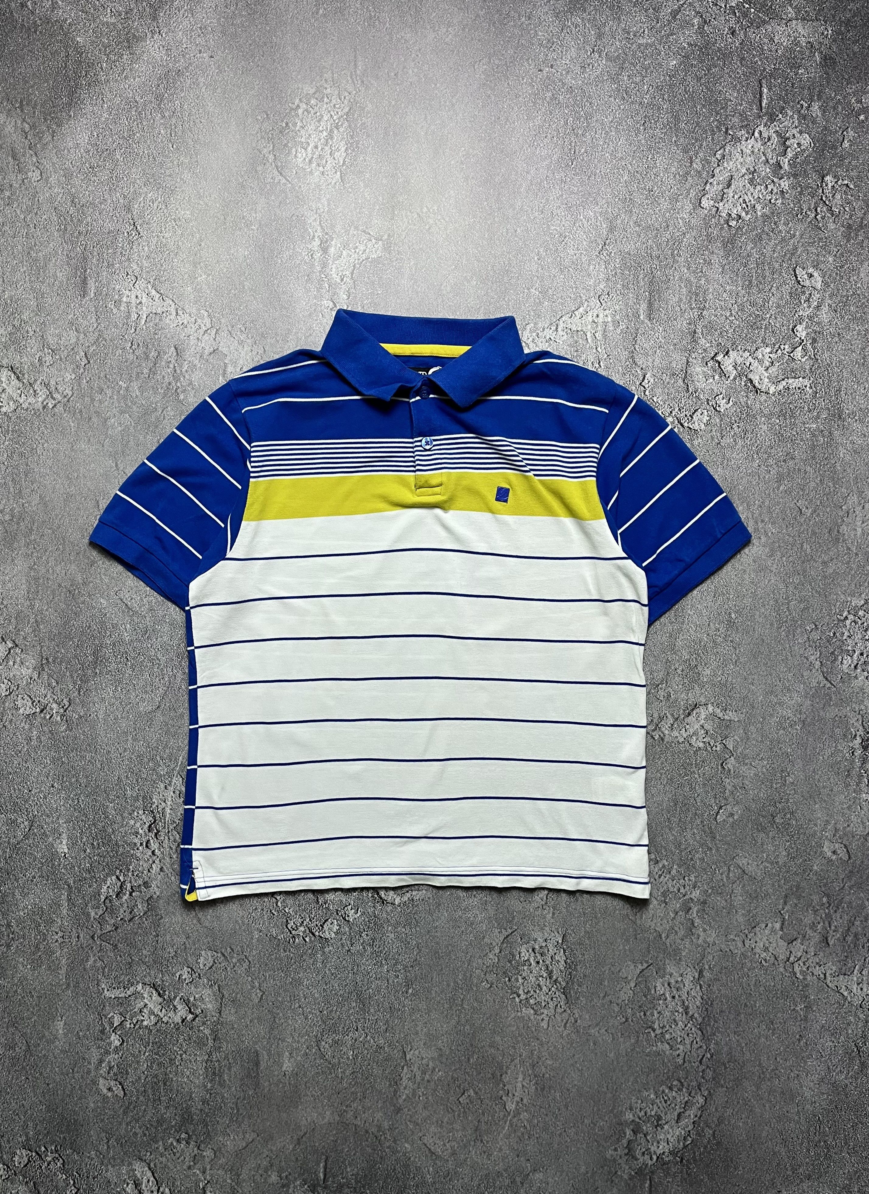 Ecko Unltd. Vintage Polos Ecko Unltd Big Logo Striped Mens M Size US M / EU 48-50 / 2 - 1 Thumbnail