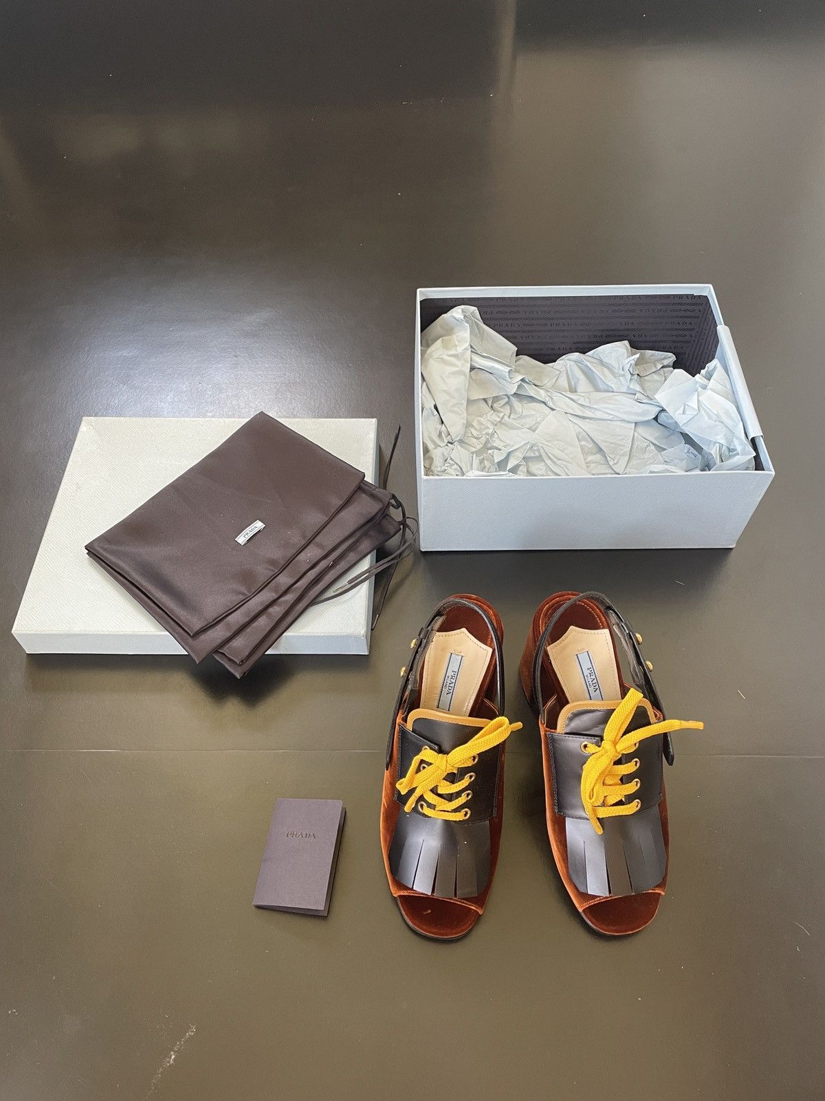 Prada Prada Velvet shoes size 40 Size US 10 / IT 40 - 6 Thumbnail