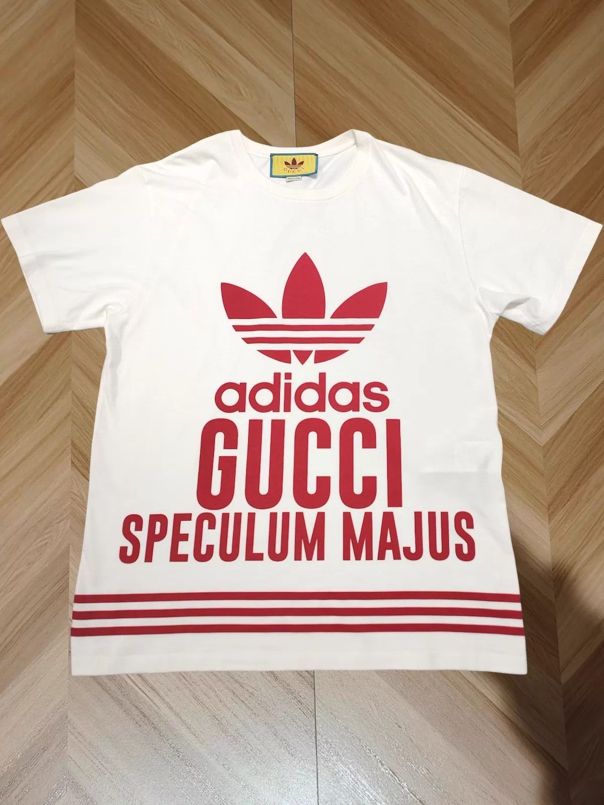 Gucci Gucci 99% New Collab Short Sleeve T-shirt S Size US S / EU 44-46 / 1 - 1 Thumbnail