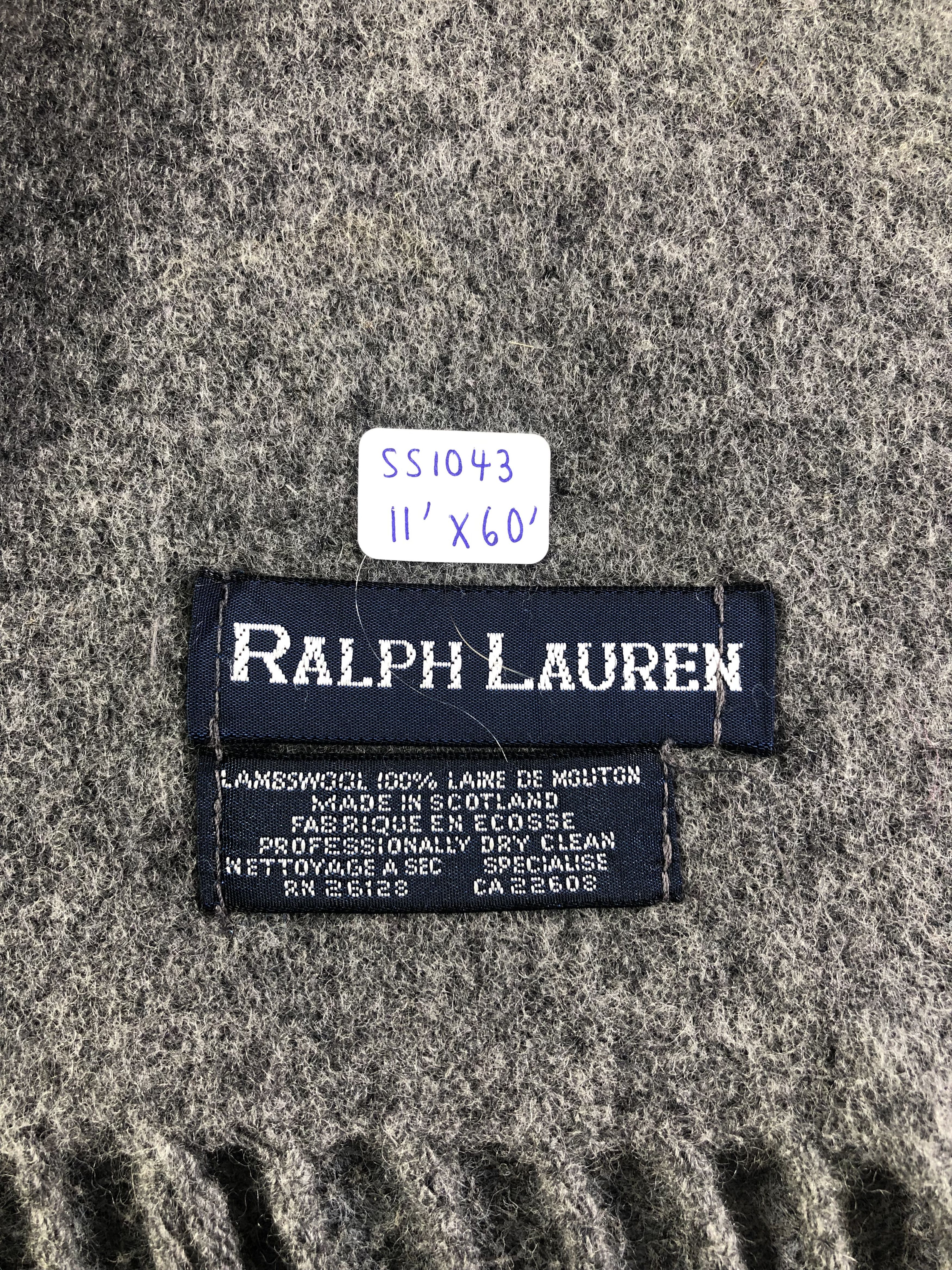 Polo Ralph Lauren Polo Ralph Lauren Plain Scarf / Muffler / Neckwear Size ONE SIZE - 4 Thumbnail