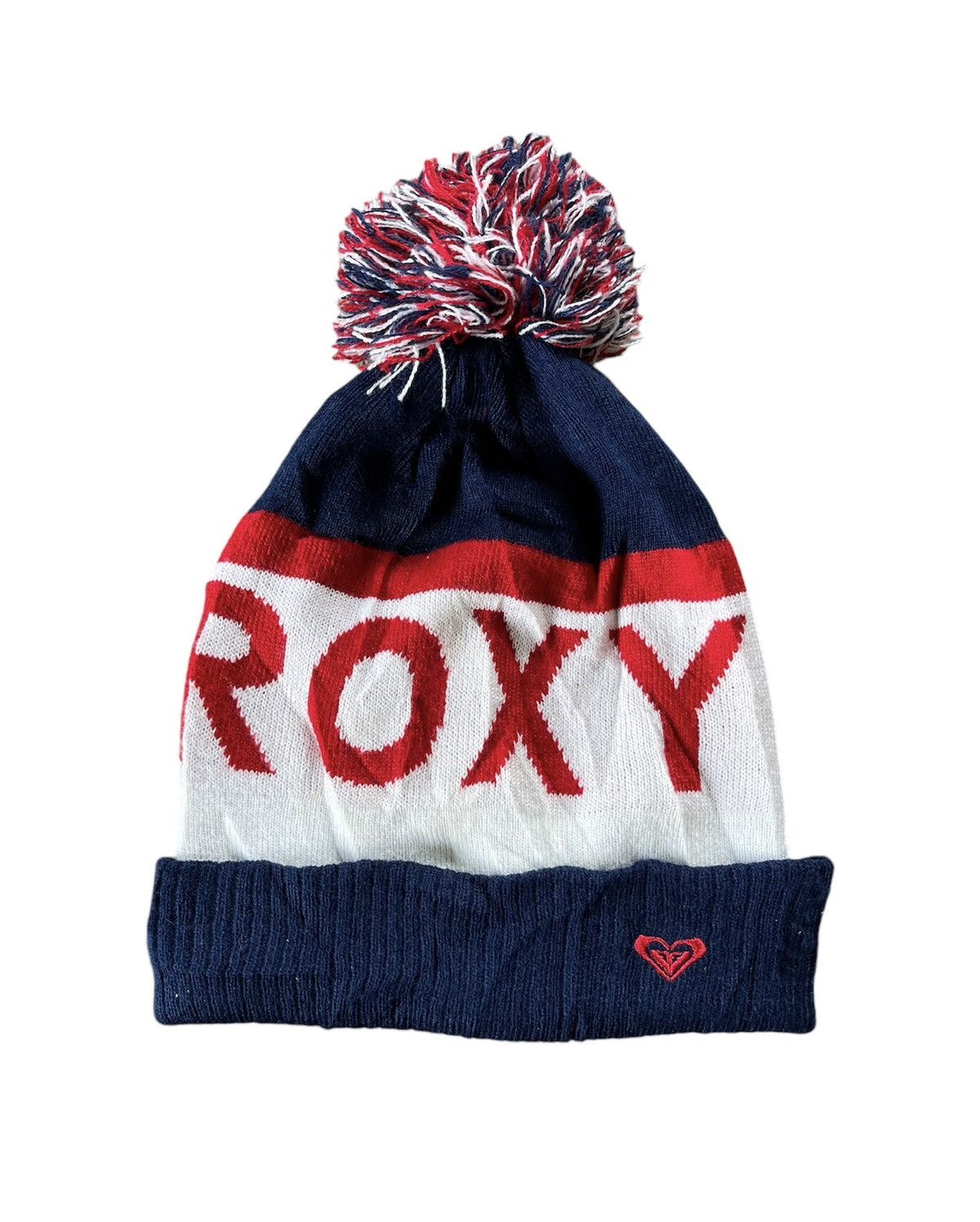 Quiksilver ⚡️Roxy Spell Out Logo Beanie Hats Winter Size ONE SIZE - 1 Thumbnail