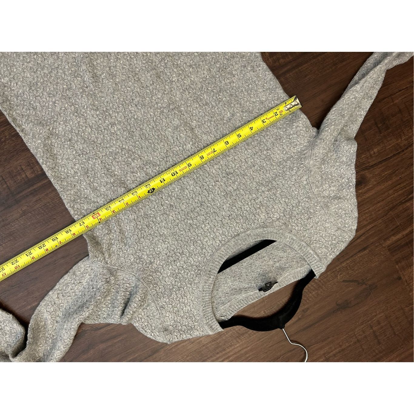 Robert Talbott Talbots Gray Lambs Wool Blend Knit Sweater Size Medium Size M / US 6-8 / IT 42-44 - 8 Thumbnail