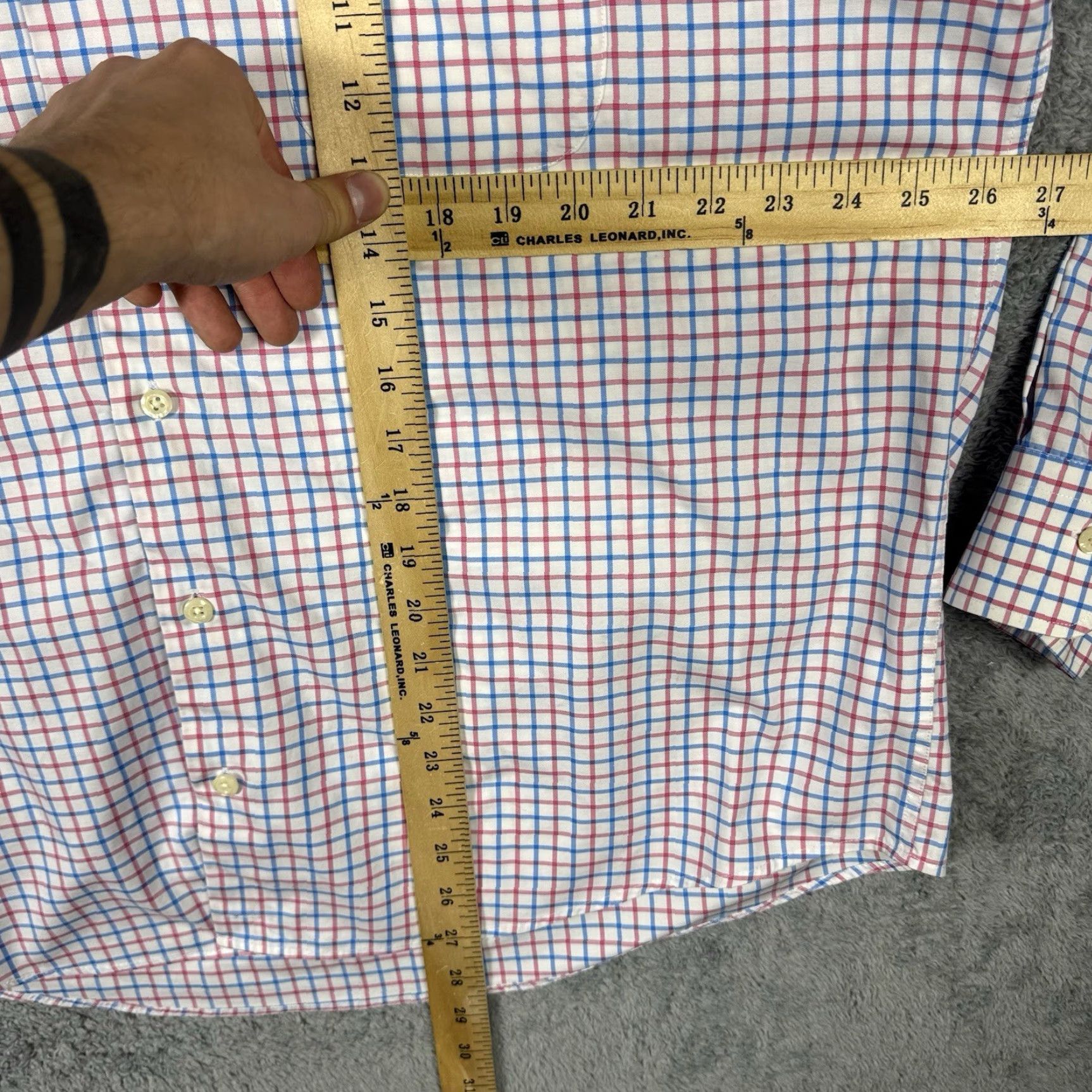 Peter Millar **Peter Millar Crown Ease Stretch Mens XL Multicolor Button-Up Shirt** User: Peter Millar Crown Ease Stretch Mens XL Multicolor Button-Up Shirt Size US XL / EU 56 / 4 - 7 Thumbnail