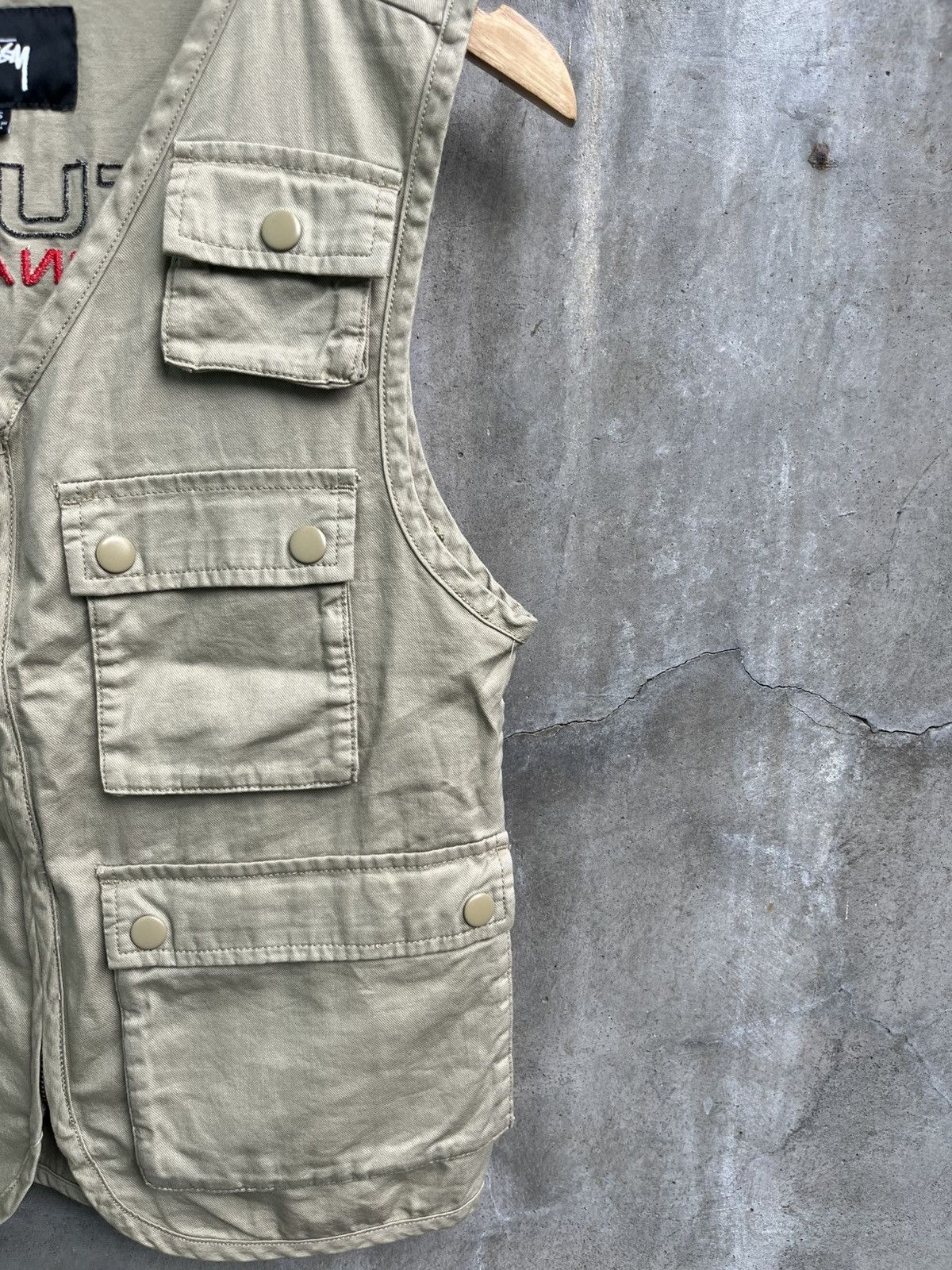 Stussy Cargo Vest Size US XS / EU 42 / 0 - 3 Thumbnail