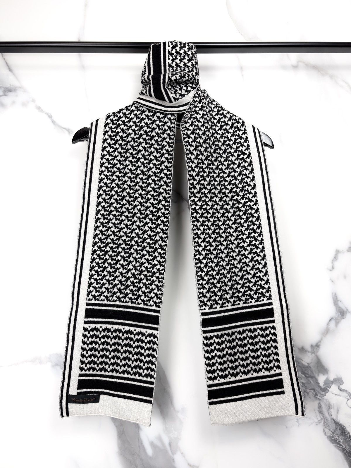 Undercover × Vintage AW02 Witches Cell Division Cross Scarf