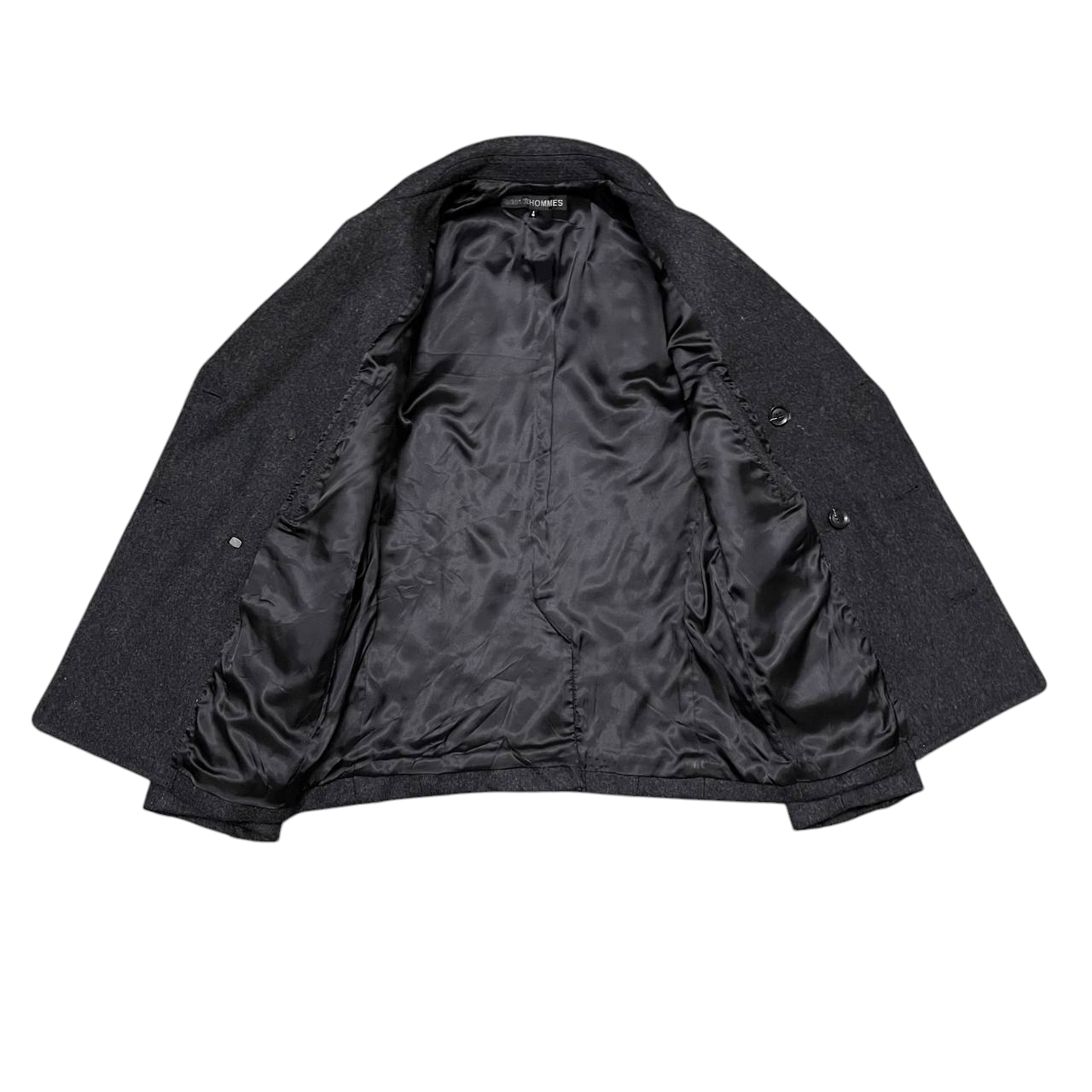 5351 POUR LES HOMMES Vintage 5351 Pour Les Hommes Wool Coat Size US M / EU 48-50 / 2 - 6 Thumbnail