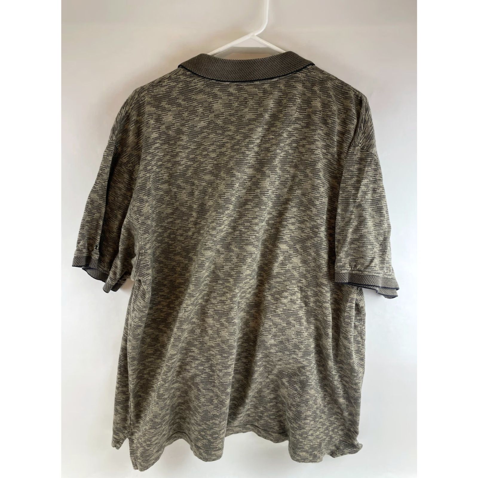 Izod IZOD Shirt Polo Men's XXL Tan Black Golf Cotton Cool-Fx Shirt Size US XXL / EU 58 / 5 - 2 Thumbnail