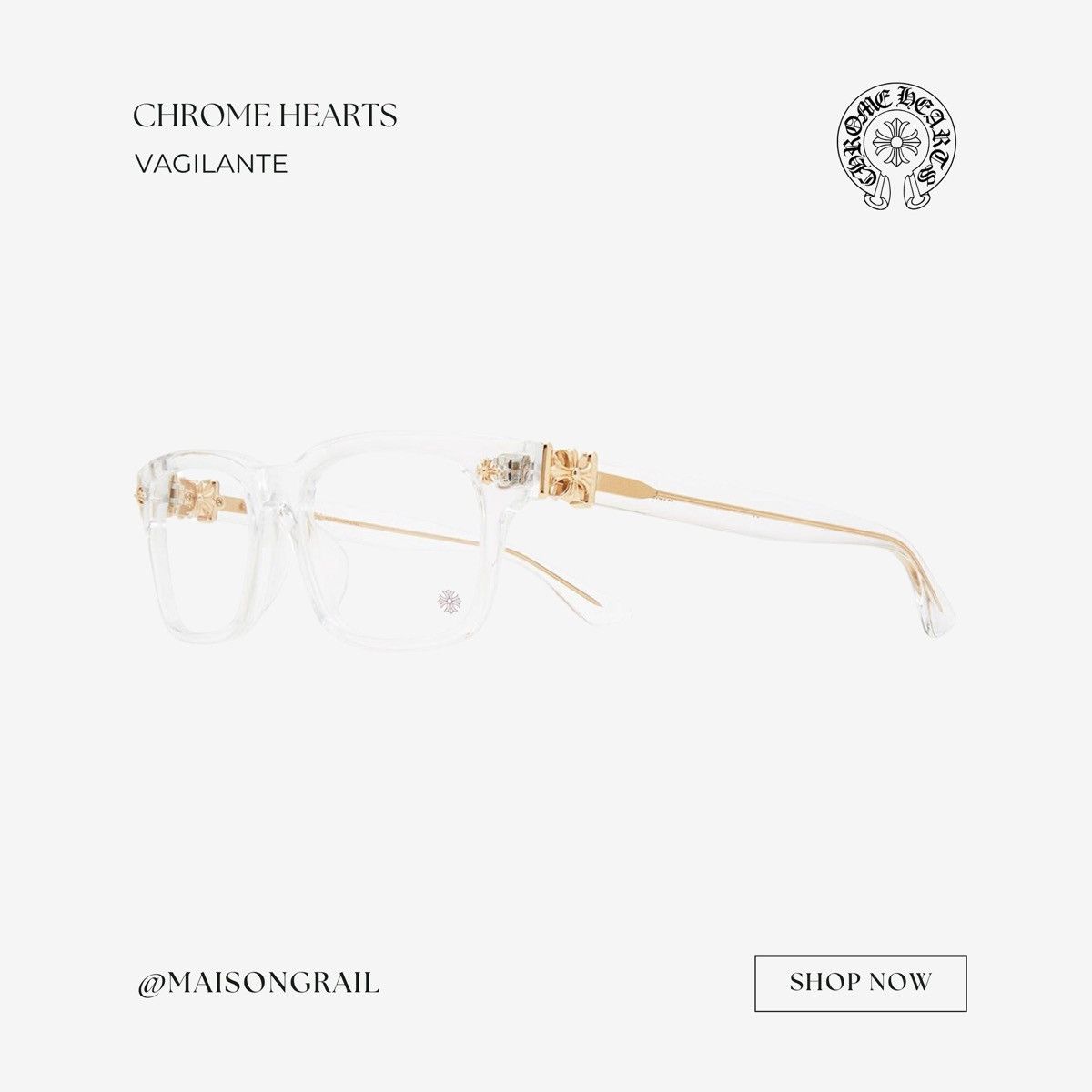 Chrome Hearts CHROME HEARTS VAGILANTE EYEGLASSES Size ONE SIZE - 1 Thumbnail