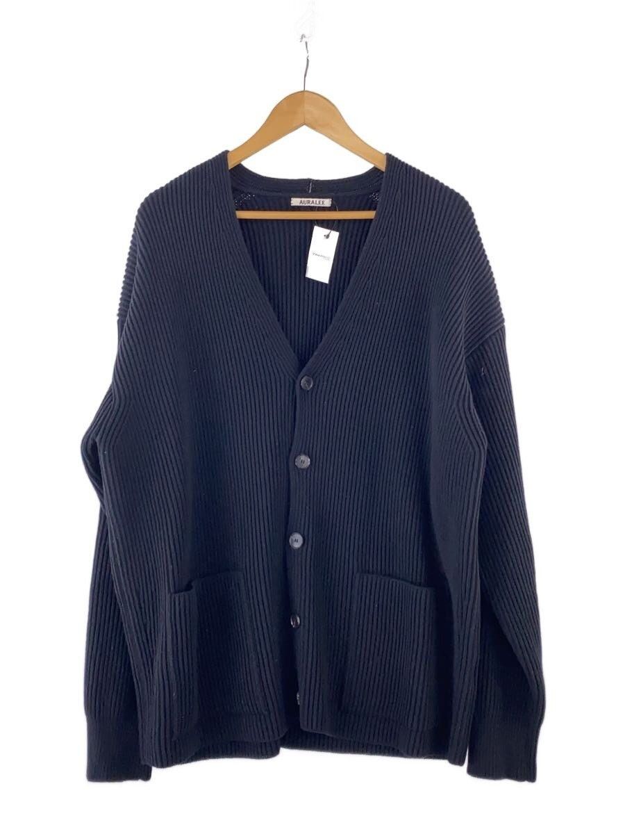 Auralee SUPER MILLED KNIT BIG CARDIGAN | Grailed