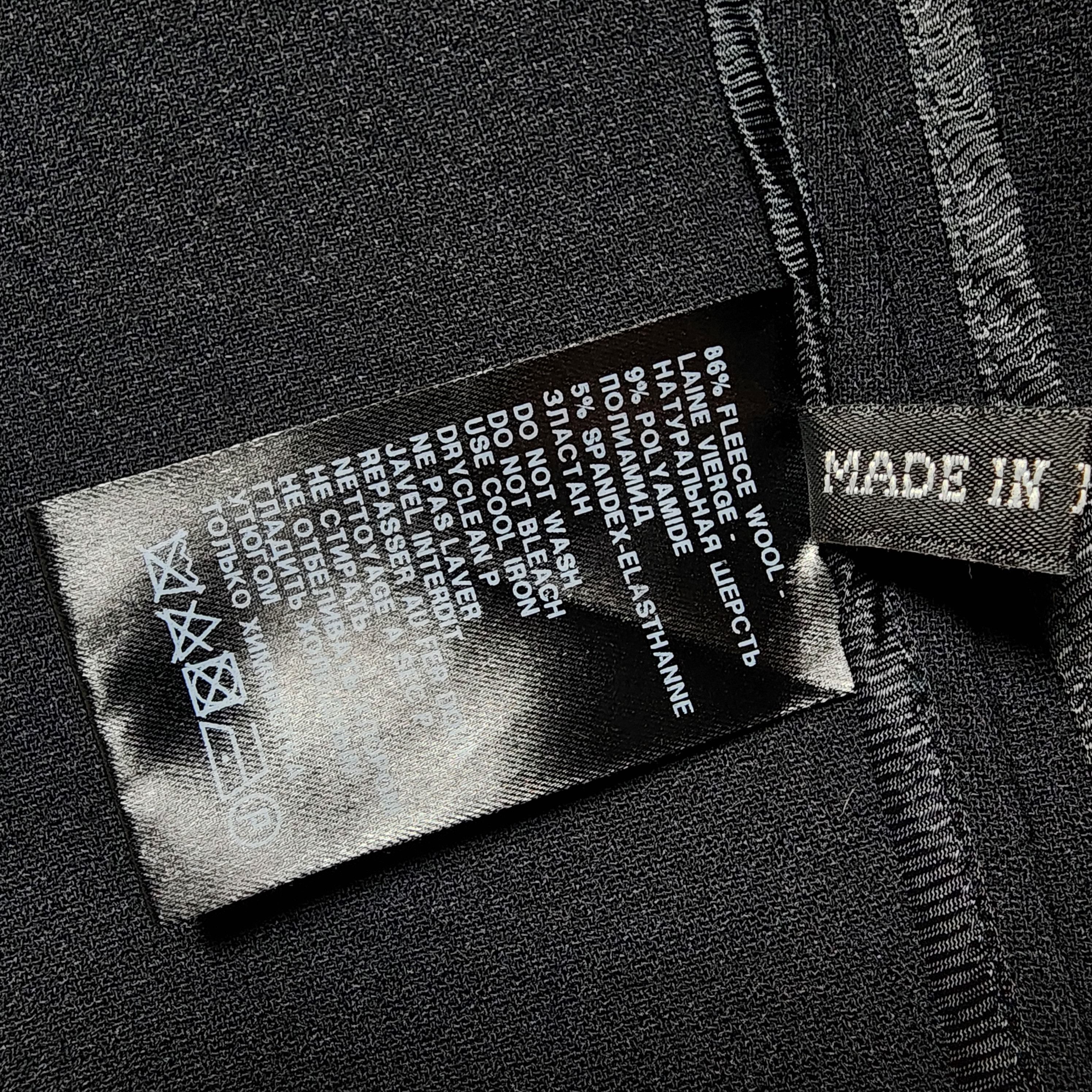 Ann Demeulemeester Ann Demeulemeester - Fleece Wool Blazer Jacket Size XS / US 0-2 / IT 36-38 - 7 Thumbnail