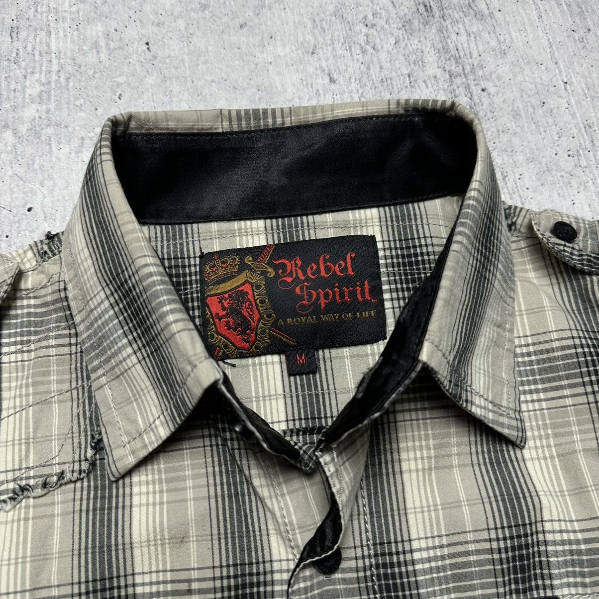 Japanese Brand Rebel Spirit Avant-Garde Shirt Long Sleeve Size US M / EU 48-50 / 2 - 7 Thumbnail