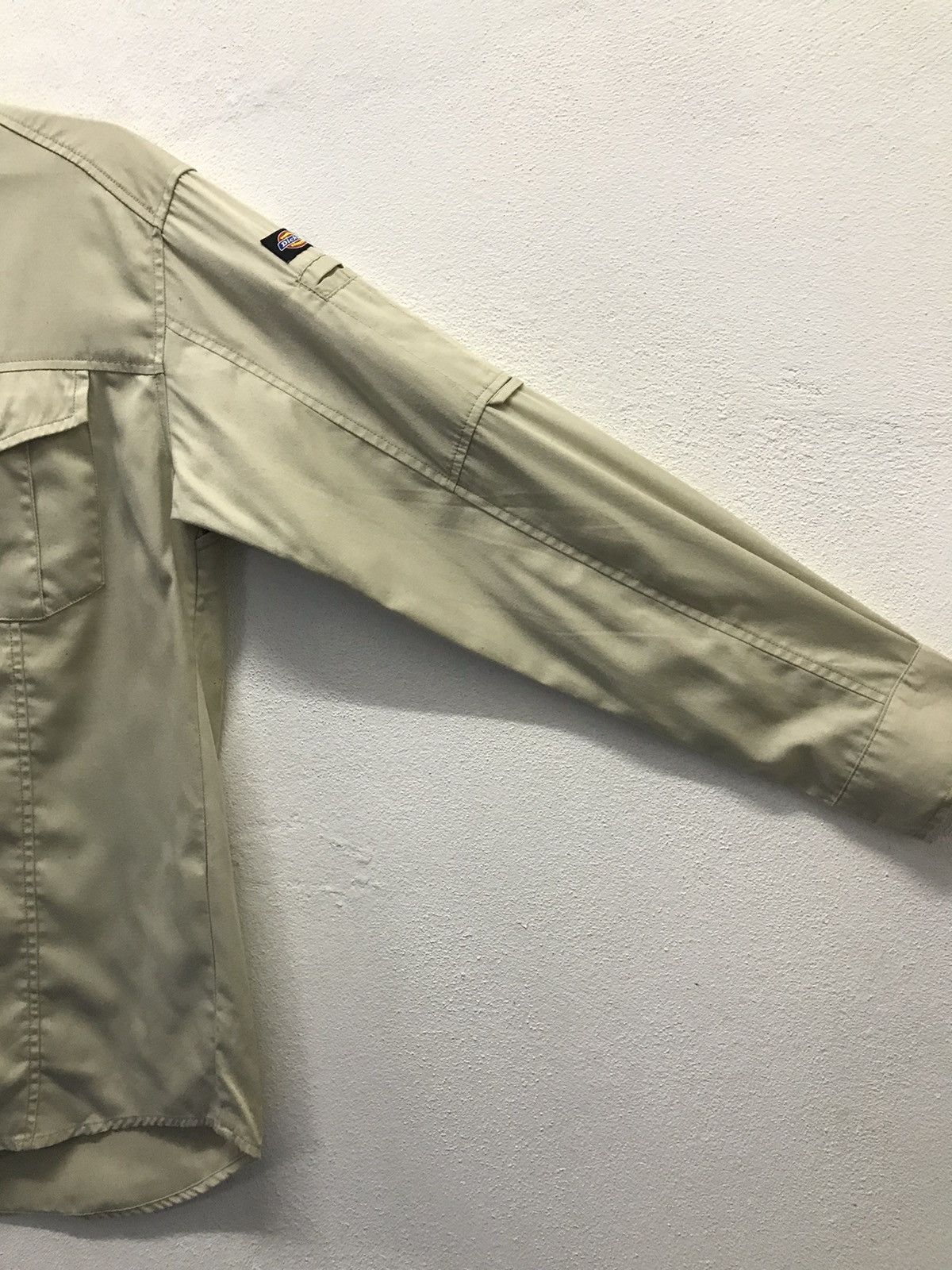 Dickies × Vintage Vintage Dickies Long Sleeve Shirt Button Up Size US L / EU 52-54 / 3 - 4 Thumbnail