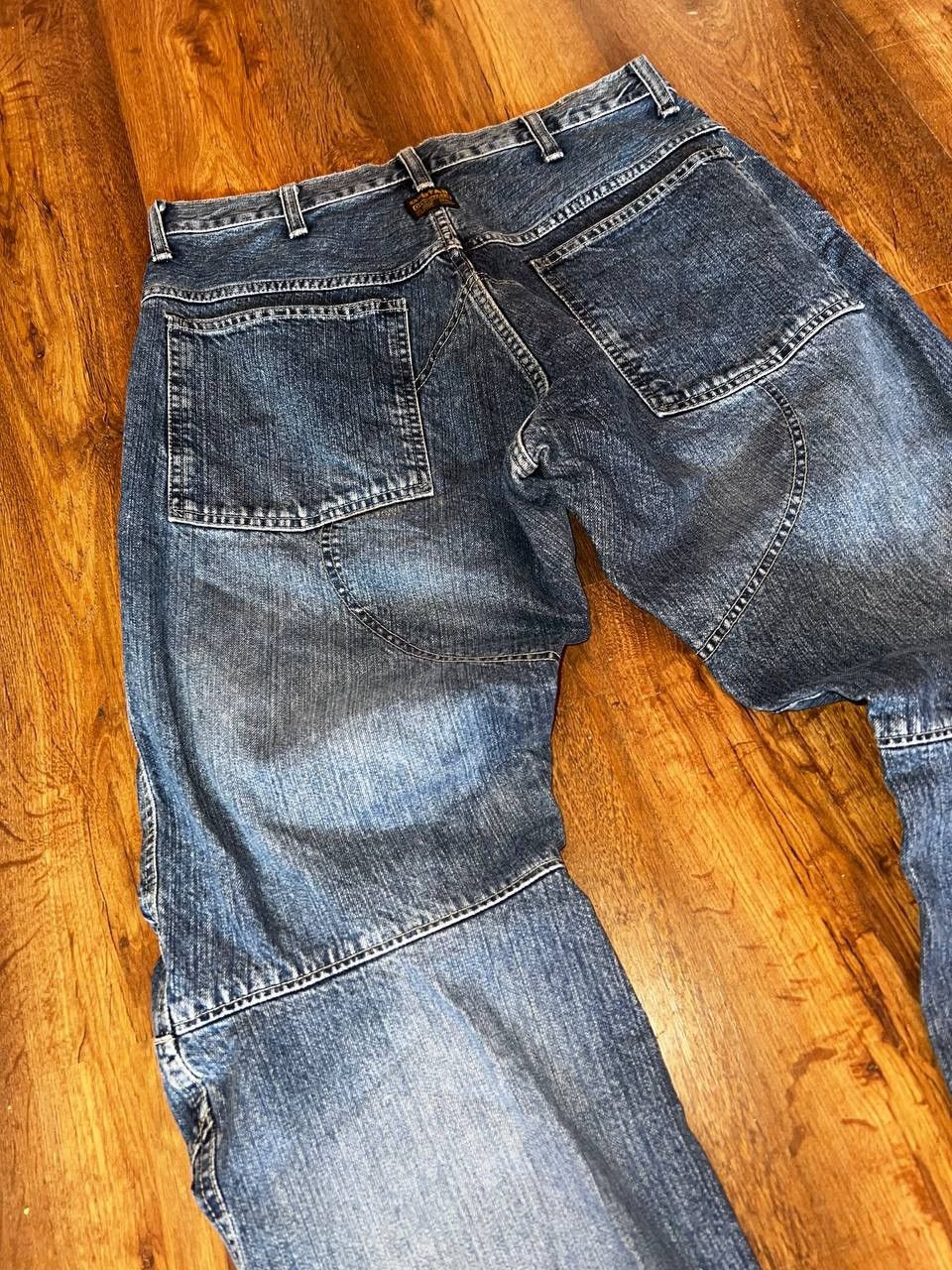 G-Star × Vintage Vintage GstarRaw Elwood vintage biker jeans y2k Size US 32 / EU 48 - 10 Thumbnail