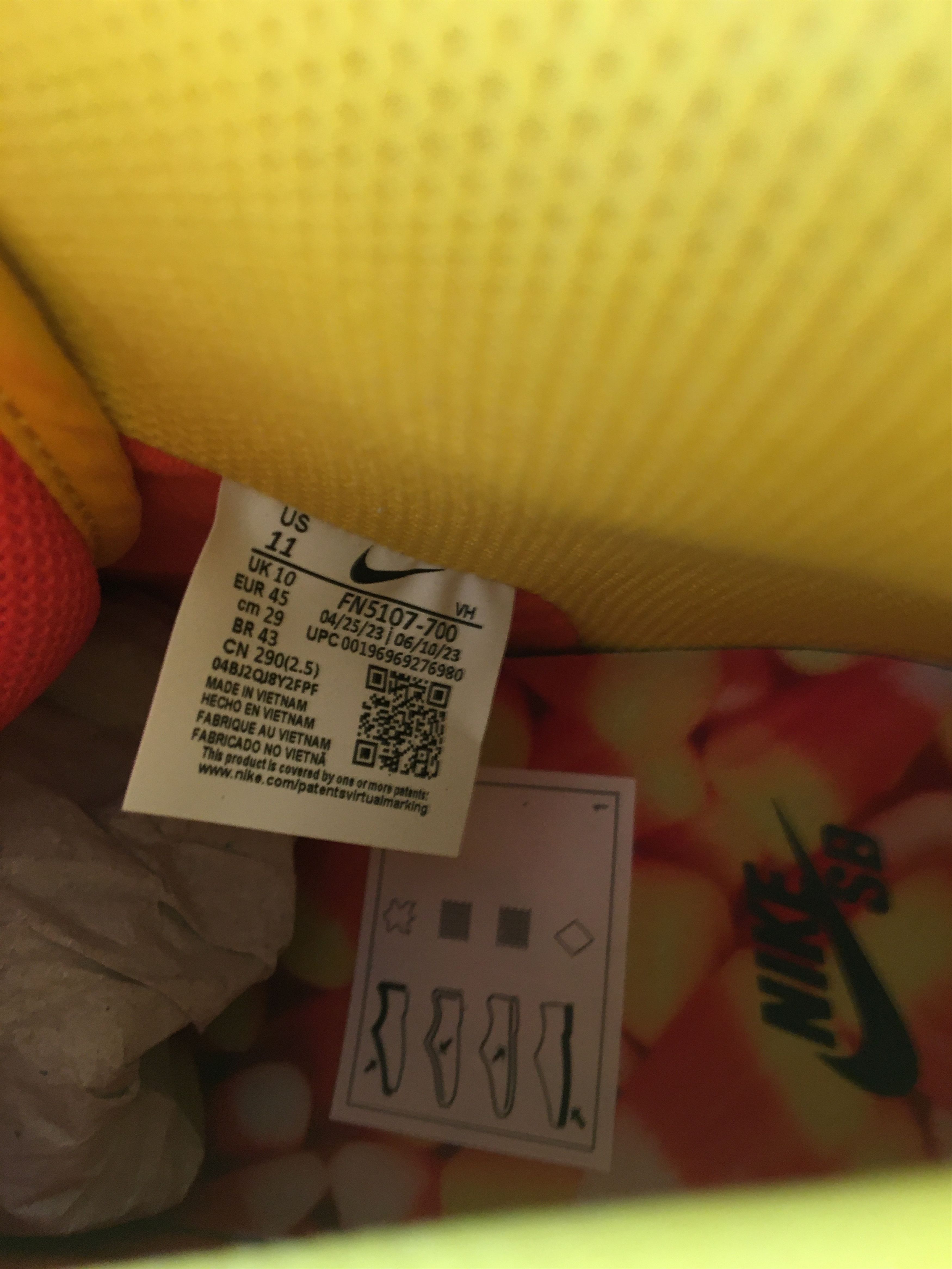 Nike NEW Nike SB Dunk High „Sweet Tooth Candy Corn” US11 Size US 11 / EU 44 - 10 Thumbnail