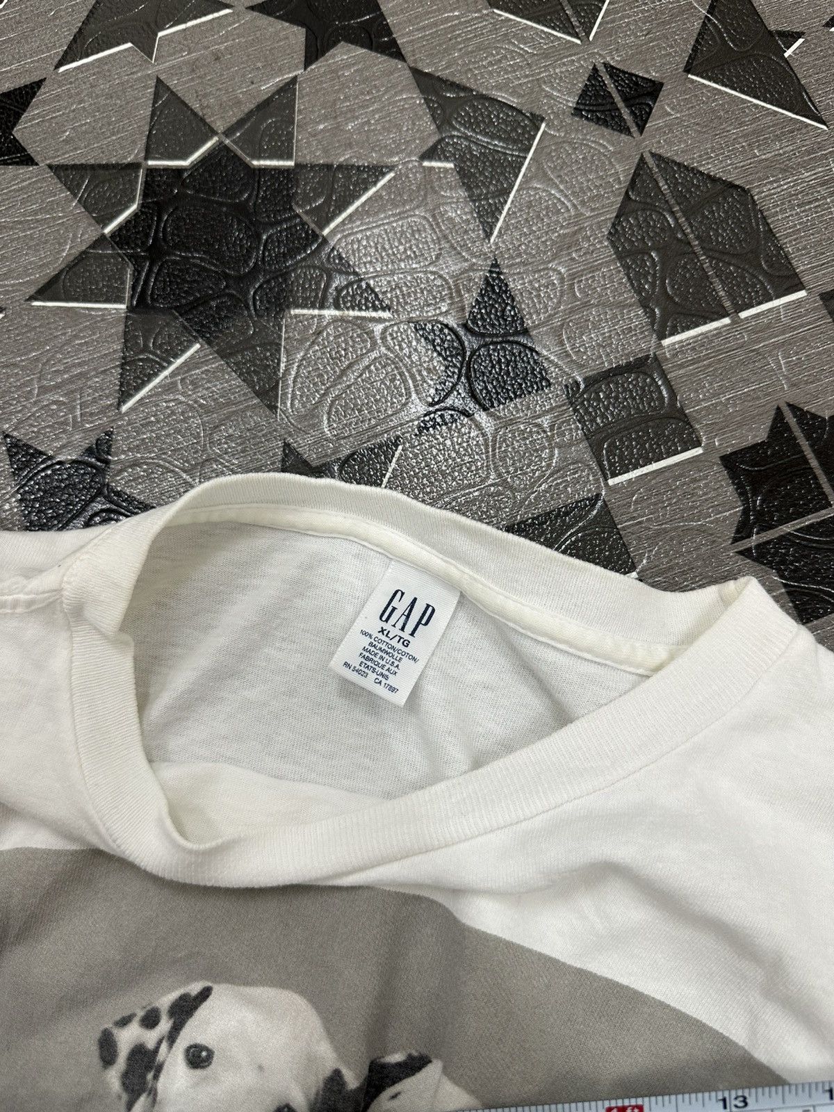 Gap Vintage 90s Gap “Dalmation Dog” Tee (Boxy) Size US M / EU 48-50 / 2 - 6 Thumbnail