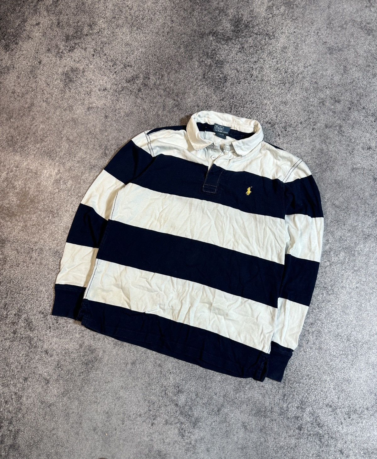 Polo Ralph Lauren × Vintage Y2K Polo Ralph Lauren Rugby’s Long Polo Streetwear Rare USA Size XS / US 0-2 / IT 36-38 - 1 Thumbnail
