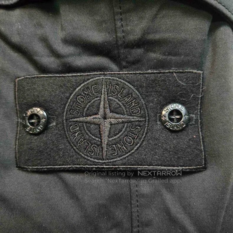 Other Stone Island Autumn-Winter Phantom Series Blue-Black Sheep Size US 31 - 3 Thumbnail
