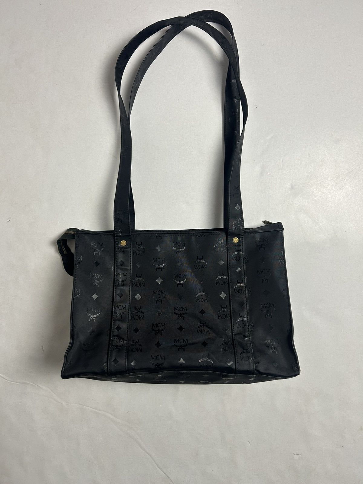 MCM Vintage MCM Big Shopper Rubber Tote Size ONE SIZE - 9 Thumbnail