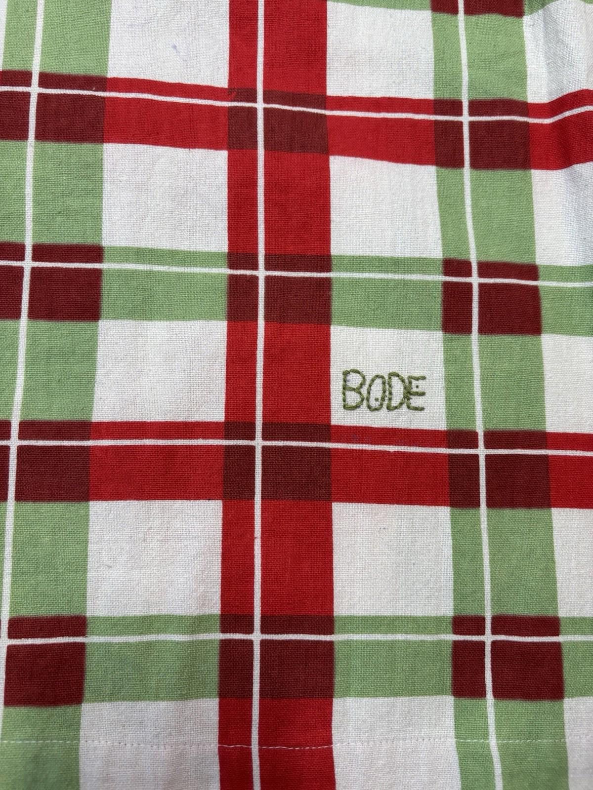 Bode Bode Plaid Red and Green Shirt Size US S / EU 44-46 / 1 - 7 Thumbnail