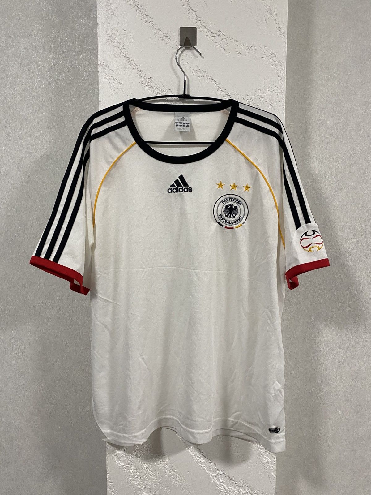Adidas × Vintage Adidas Germany Bundesteam 2006 2007 Home Football Jersey Size US XL / EU 56 / 4 - 1 Thumbnail