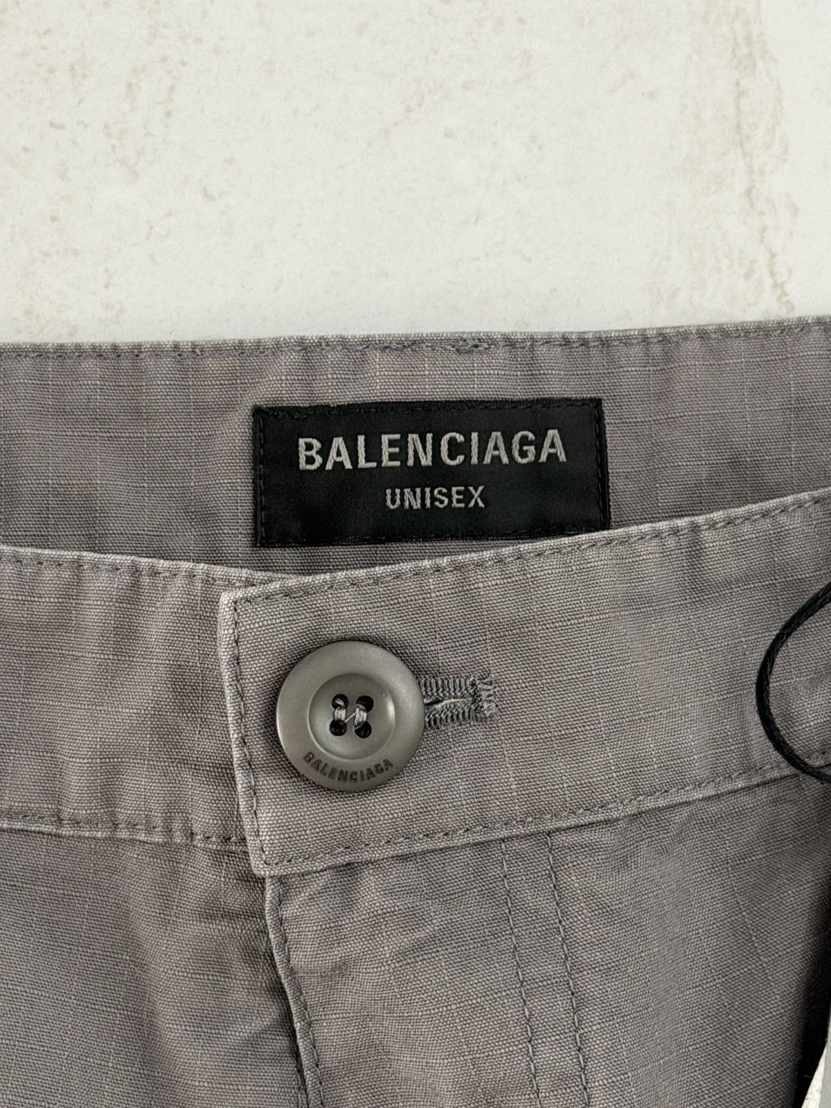 Balenciaga Balenciaga FW23 Grey Colored Flaired Cargo Pants Sz.S Size US 32 / EU 48 - 4 Thumbnail