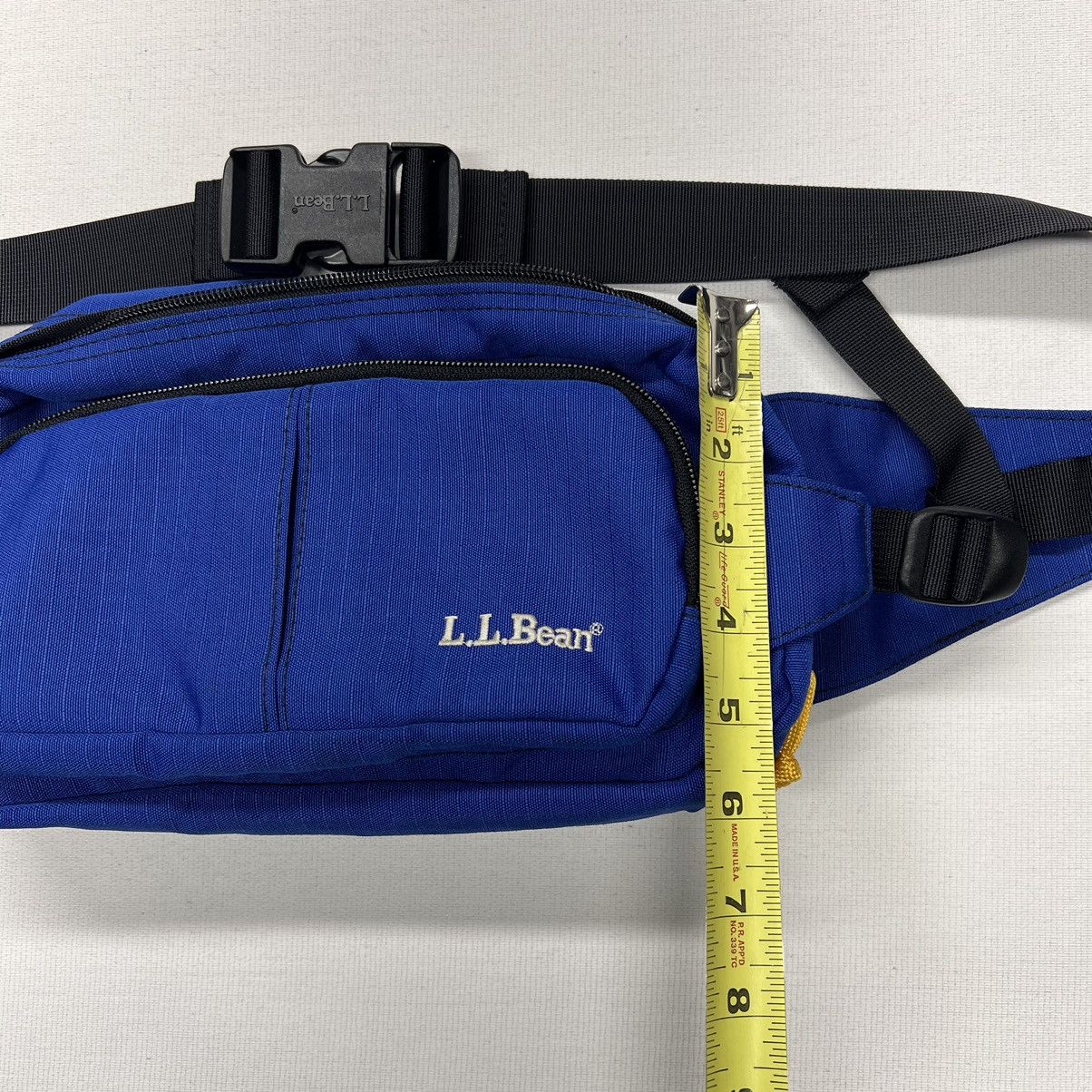 L.L. Bean × Vintage LL Bean Fanny Pack Bag Blue Crossbody Belt Waist Adjustable Size ONE SIZE - 22 Thumbnail