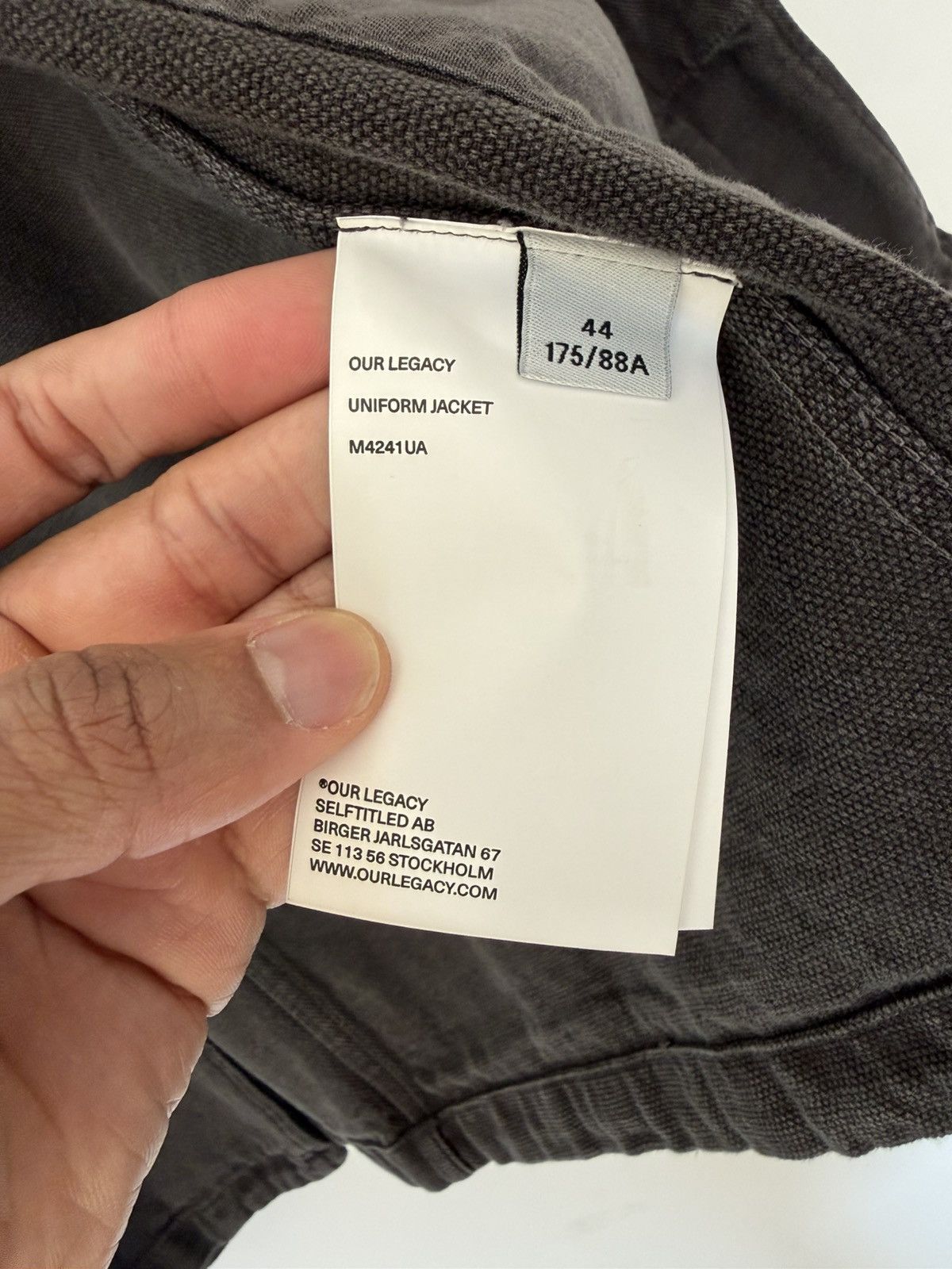 Our Legacy Our Legacy Uniform Jacket Size US S / EU 44-46 / 1 - 5 Thumbnail