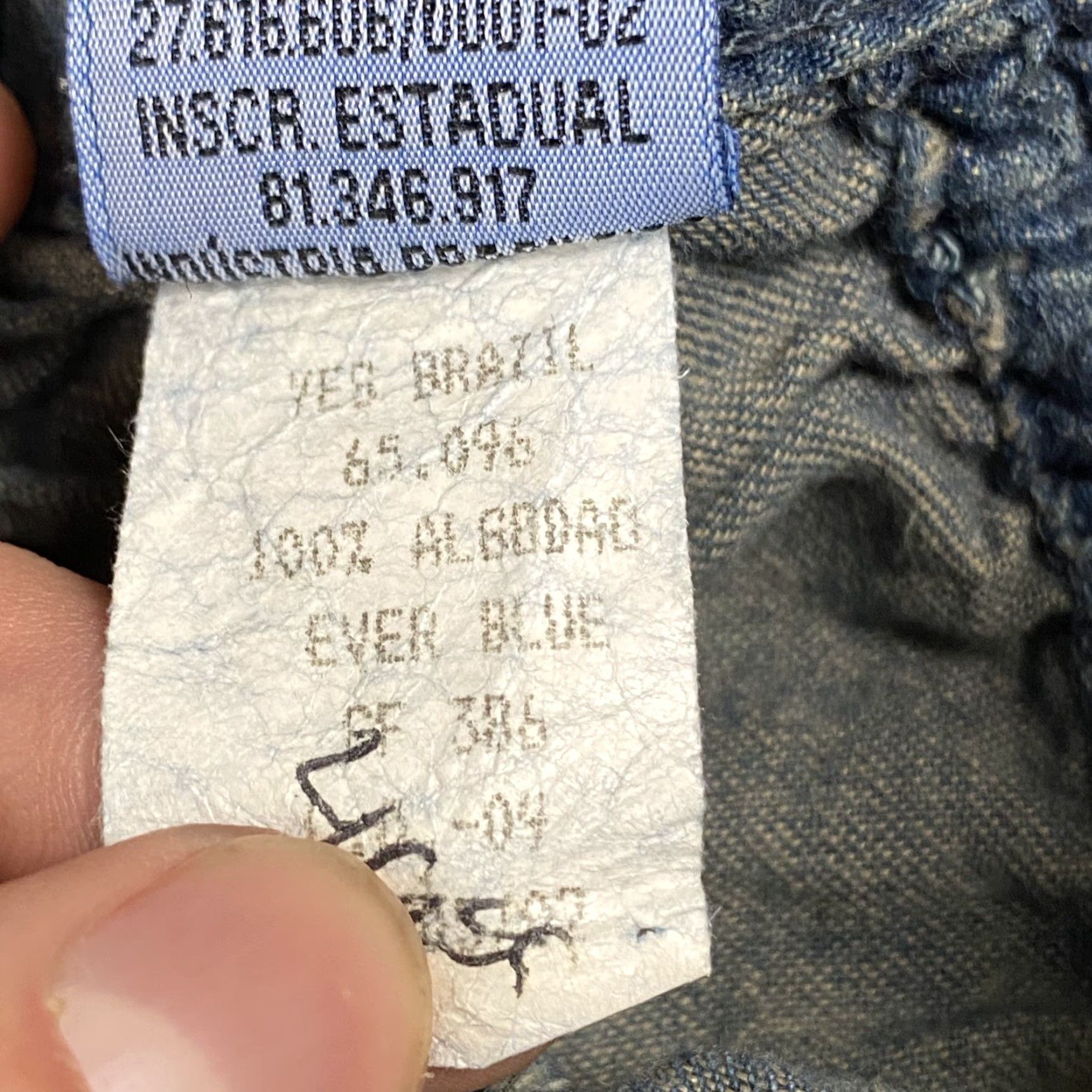 Vintage VINTAGE YES, BRAZIL JEANS RUFFLE DISTRESSED FLARE JEANS WOMENS 28 BLUE Y2K Size 28" / US 6 / IT 42 - 7 Thumbnail
