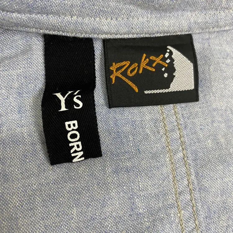 Yohji Yamamoto Y's X Rokx Yohji yamamoto cotton linen chore jacket Size US S / EU 44-46 / 1 - 9 Thumbnail