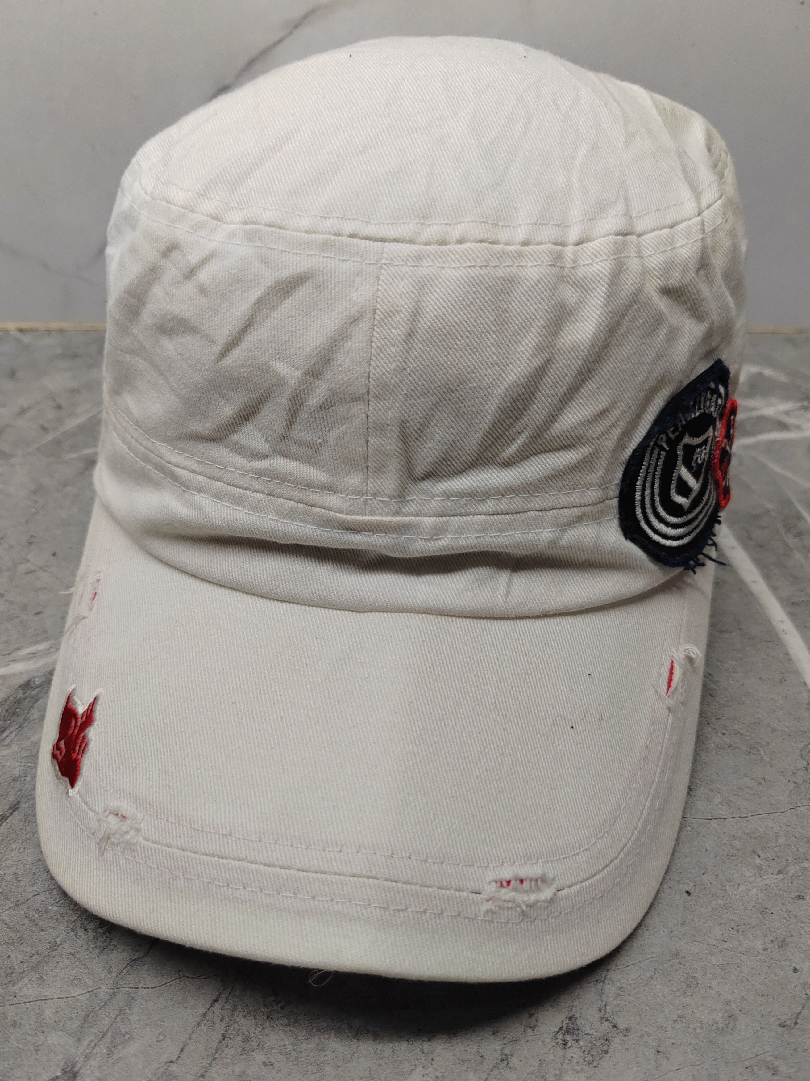 If Six Was Nine Vintage Pearly Gates Distressed Cadet Style Cap Hat Size ONE SIZE - 1 Thumbnail