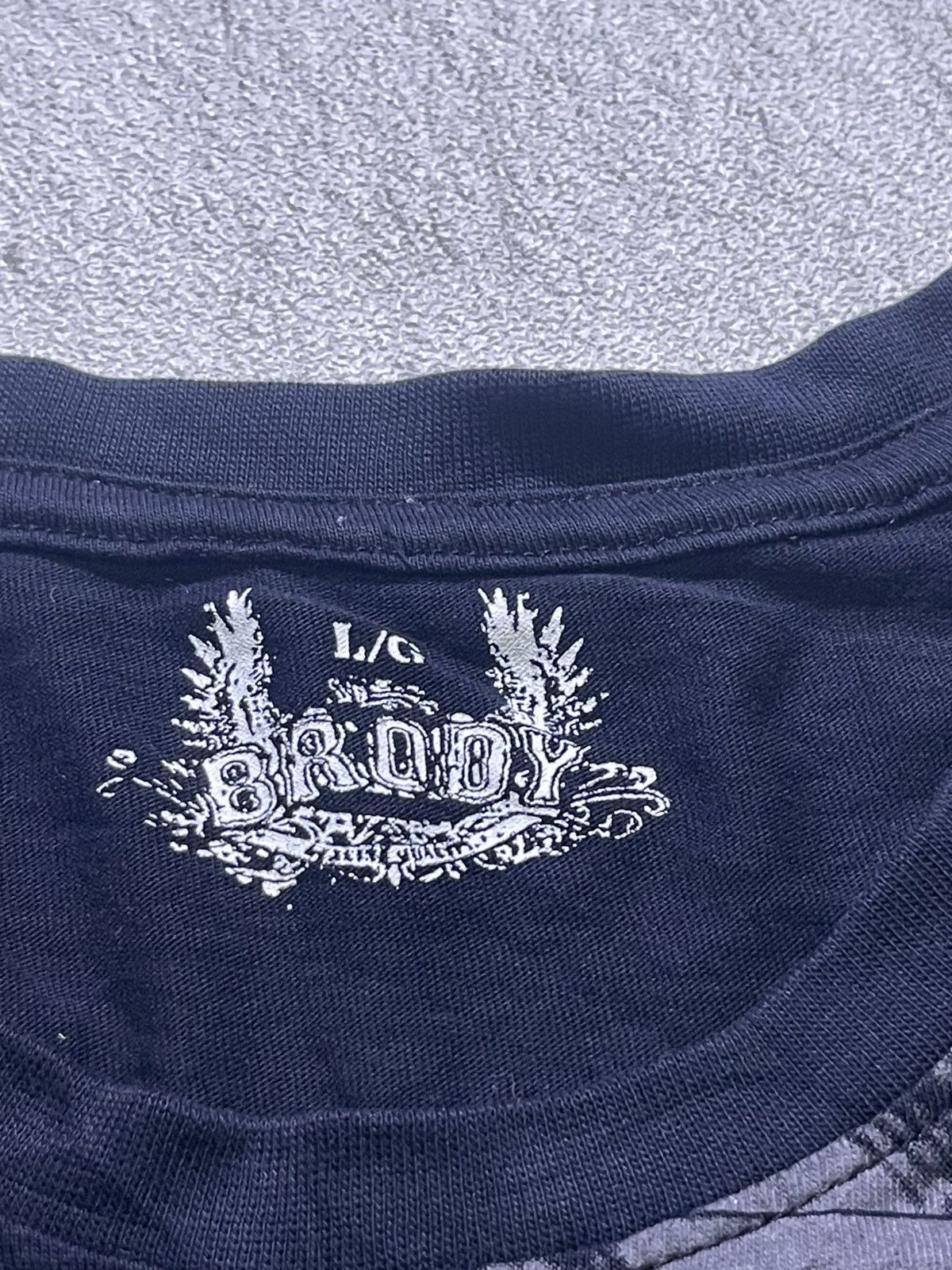 Japanese Brand Y2K BRODY long sleeve tshirt Size US M / EU 48-50 / 2 - 4 Thumbnail
