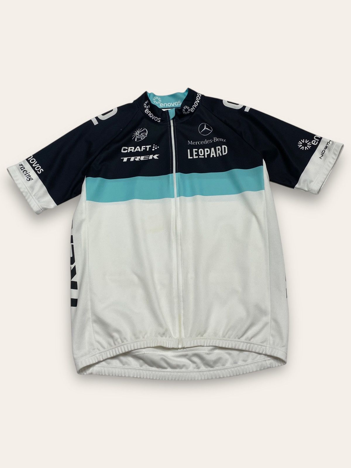 Bicycle Vintage CRAFT Bicycle Marathon Zip Jersey Many Sponsors Y2K Size US M / EU 48-50 / 2 - 1 Thumbnail