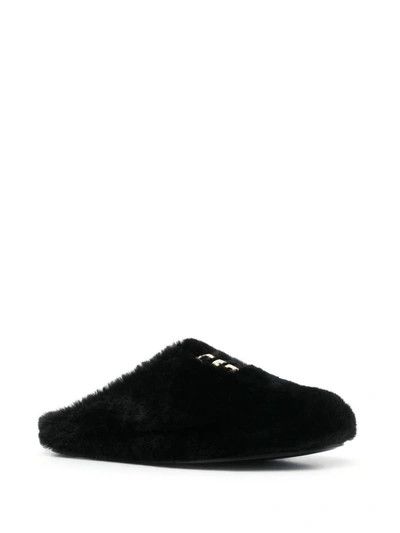 Givenchy o1srvl11e0724 4g Fur Flats in Black Size US 9 / IT 39 - 7 Thumbnail