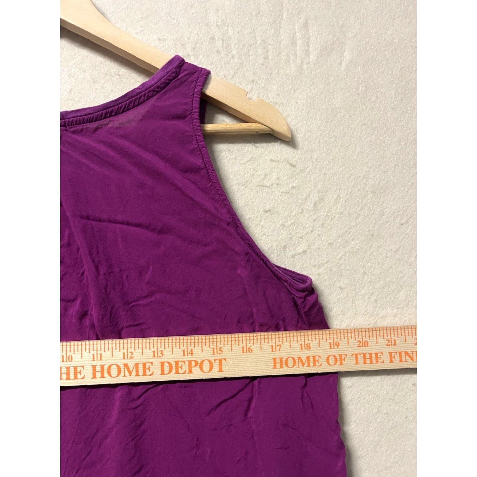 Gap Gap Blouse Womens Purple Sleeveless Medium Shirt Regular Cotton Blend M Size M / US 6-8 / IT 42-44 - 3 Thumbnail
