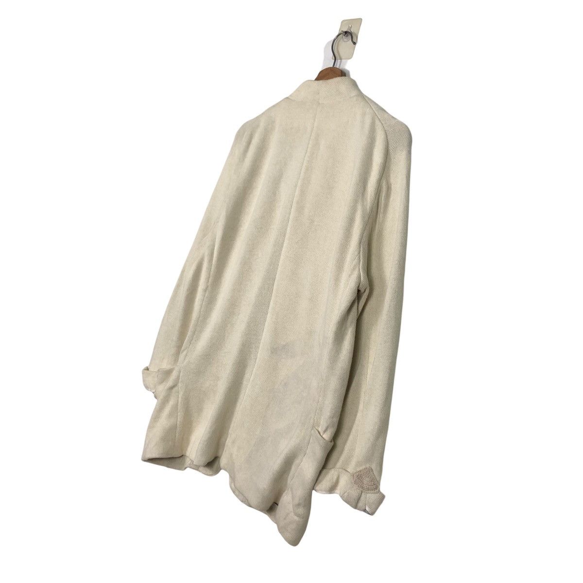 Adolfo Dominguez 📌Vintage Knit Chore Jacket Adolfo Dominguez Issey Miyake Size M / US 6-8 / IT 42-44 - 11 Thumbnail